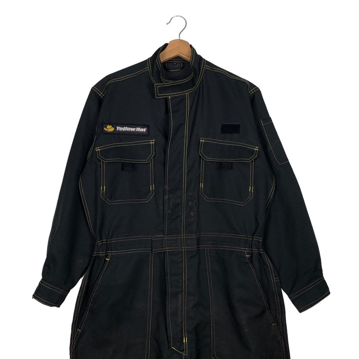 Japanese Brand YELLOWHAT BIG LOGO COVERALL #0324-C14 Size US 36 / EU 52 - 7 Thumbnail