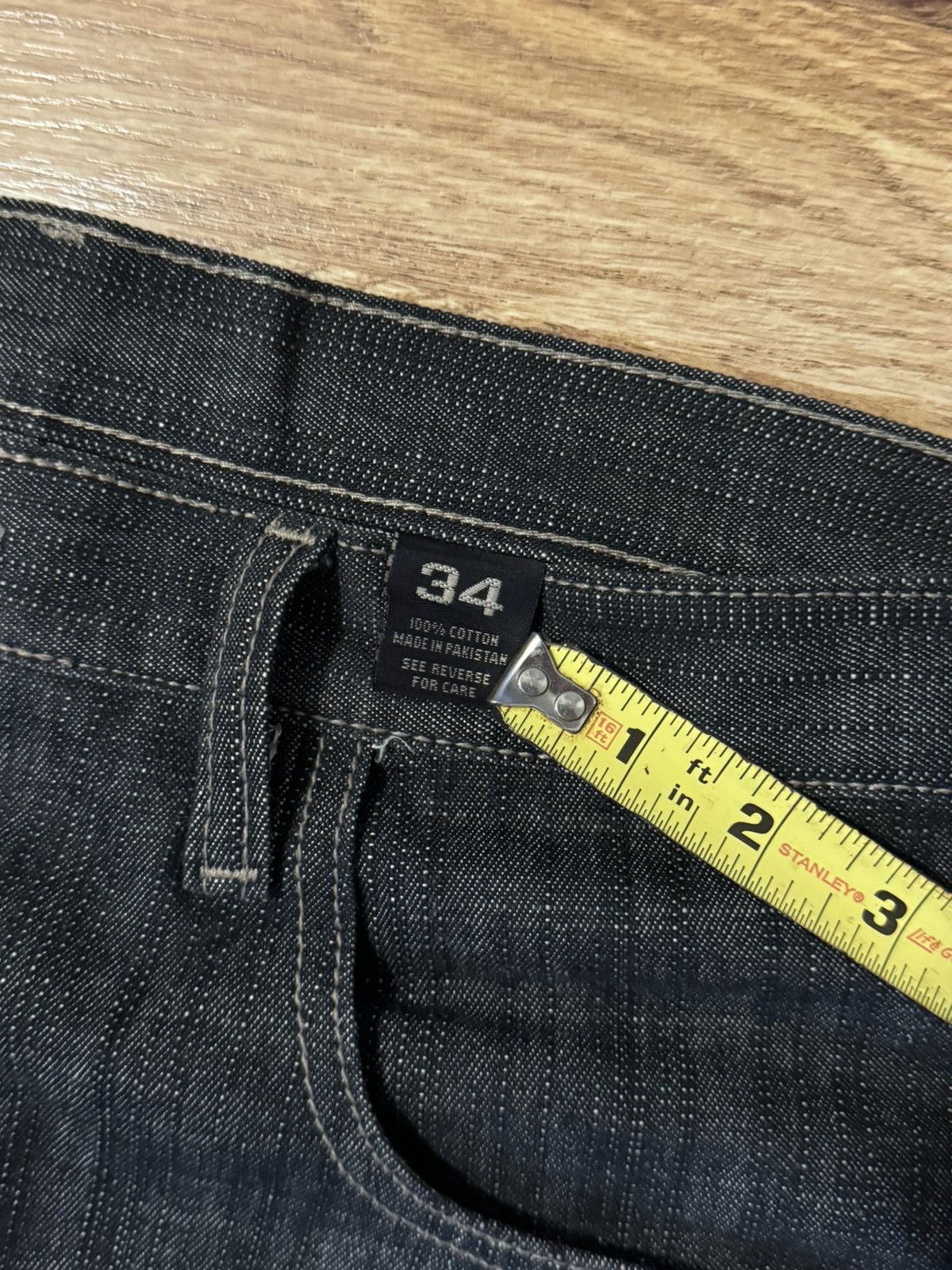 Polo Ralph Lauren × Vintage Baggy Y2K Polo Jeans w/ All-Over-Pony Embroidery Size US 34 / EU 50 - 5 Thumbnail