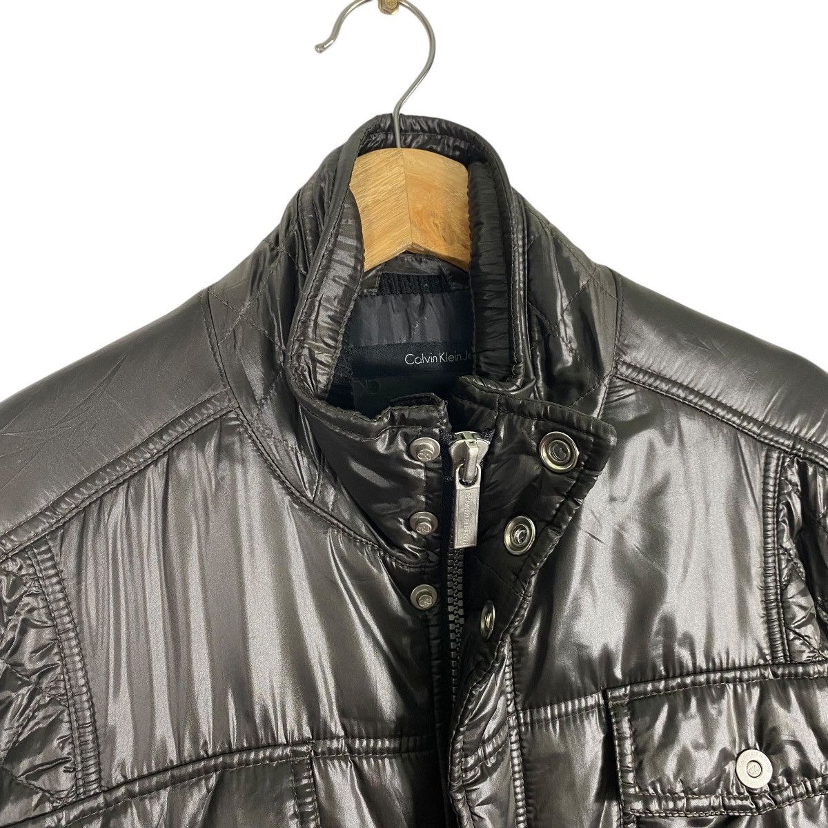 Calvin Klein Calvin Klein Jeans Shell Button/Zipper Jacket L Size Size US L / EU 52-54 / 3 - 7 Thumbnail