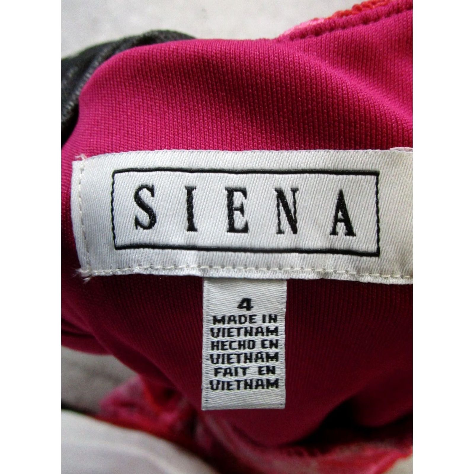 Pinko Siena Dress Womens 4 Pink Floral Lace Bodycon New Size S / US 4 / IT 40 - 3 Thumbnail