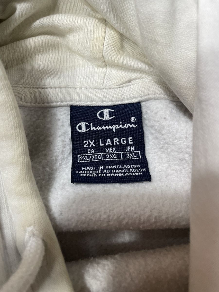 Champion Champion Vintage Y2K Hoodie Spellout Boxy Thick Size US XXL / EU 58 / 5 - 6 Thumbnail
