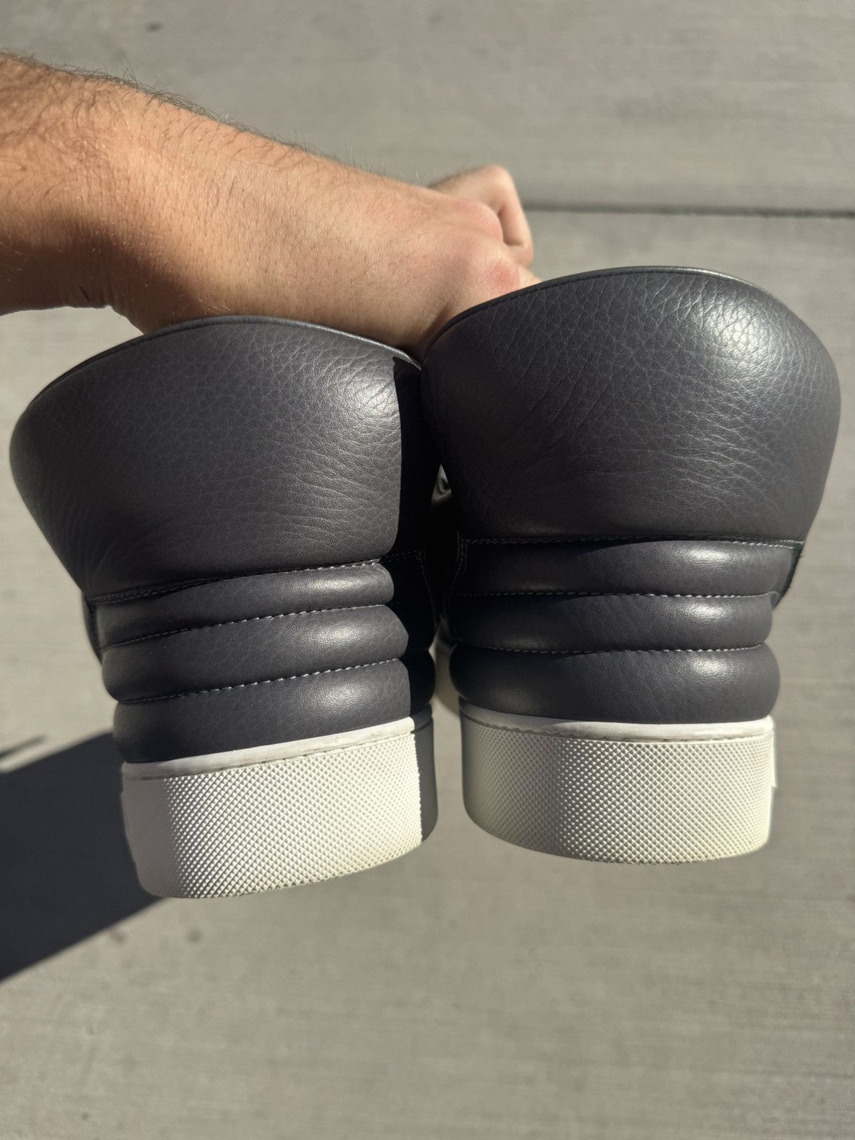 Louis Vuitton KANYE WEST X LOUIS VUITTON DON ANTHRACITE GREY GRAY BLACK 13 Size US 13 / EU 46 - 4 Thumbnail