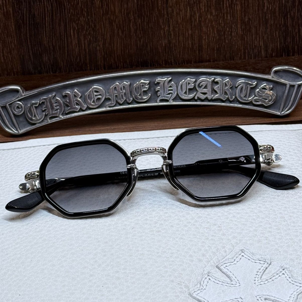 Chrome Hearts Chrome Hearts TATTERS 1/1 Sunglasses Size ONE SIZE - 1 Thumbnail