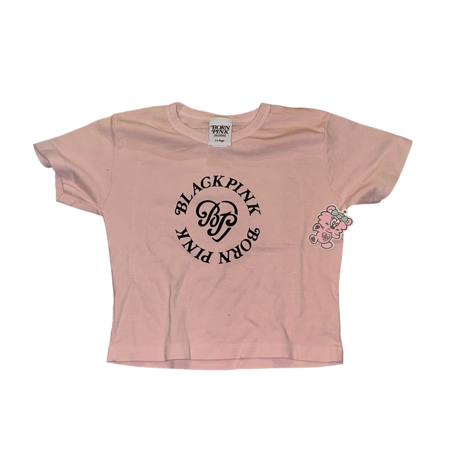BLACK PINK × VERDY Baby Tシャツ Mサイズ（Tour Tee BLACKPINK