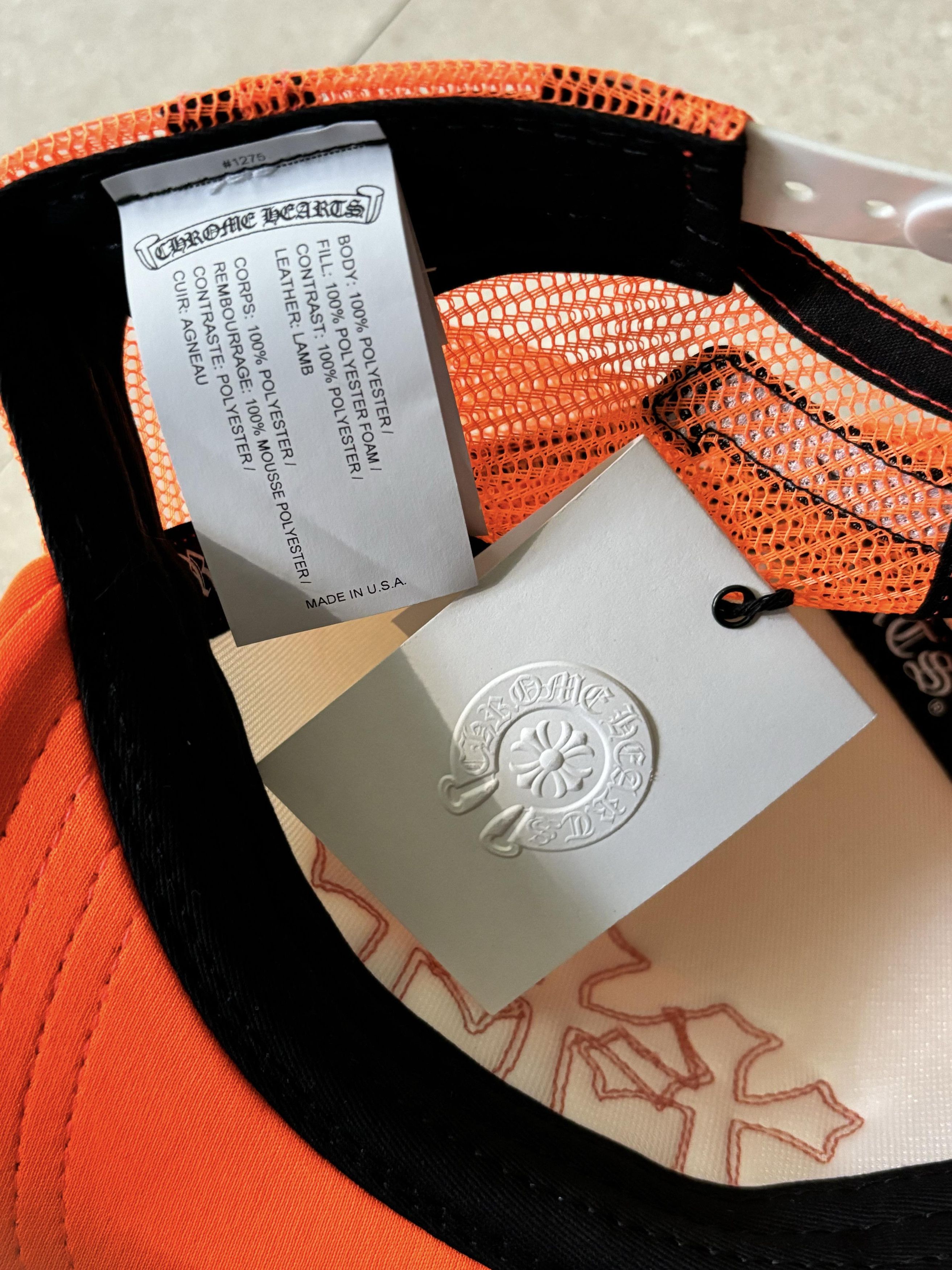 Chrome Hearts CHROME HEARTS Hat Trucker King Taco ORANGE Size ONE SIZE - 7 Thumbnail