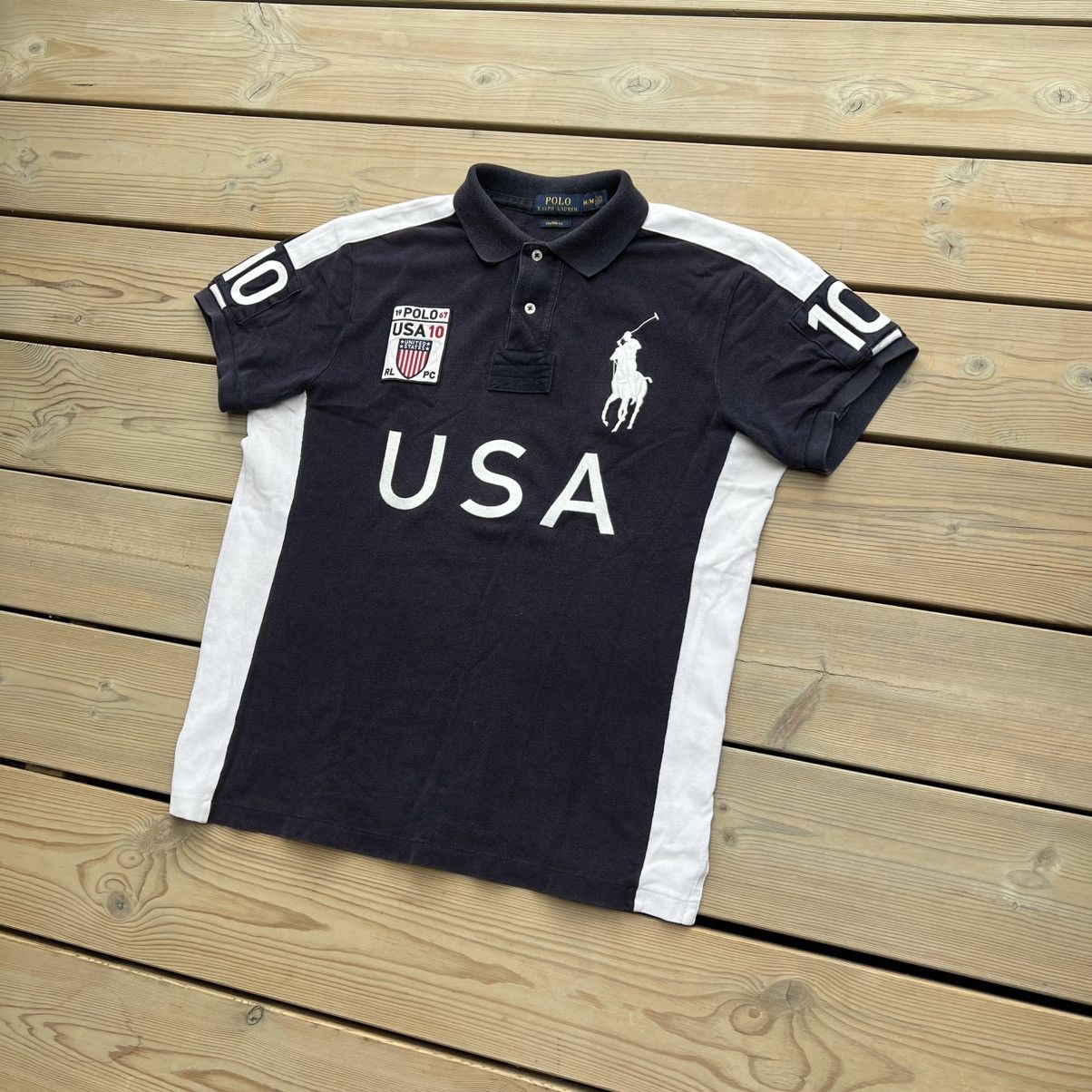 Polo Ralph Lauren Vintage 00s Big Pony Chief Keef USA Polo 