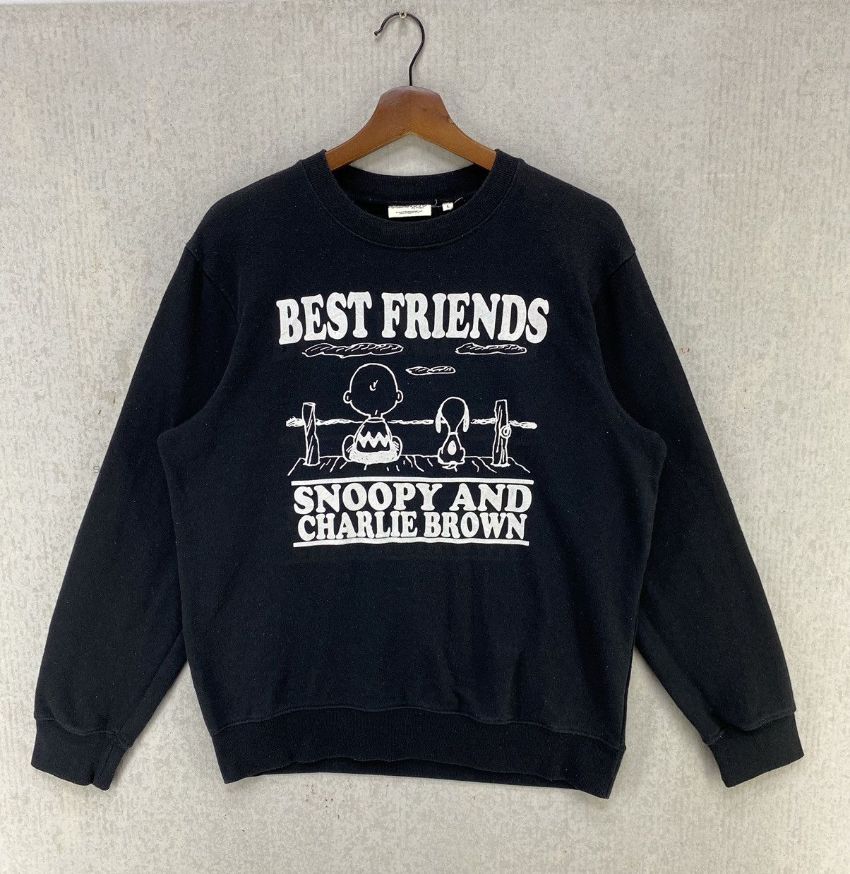 Cartoon Network × Peanuts Vintage Snoopy And Charlie Brown Sweatshirt Crewneck Size US L / EU 52-54 / 3 - 1 Thumbnail
