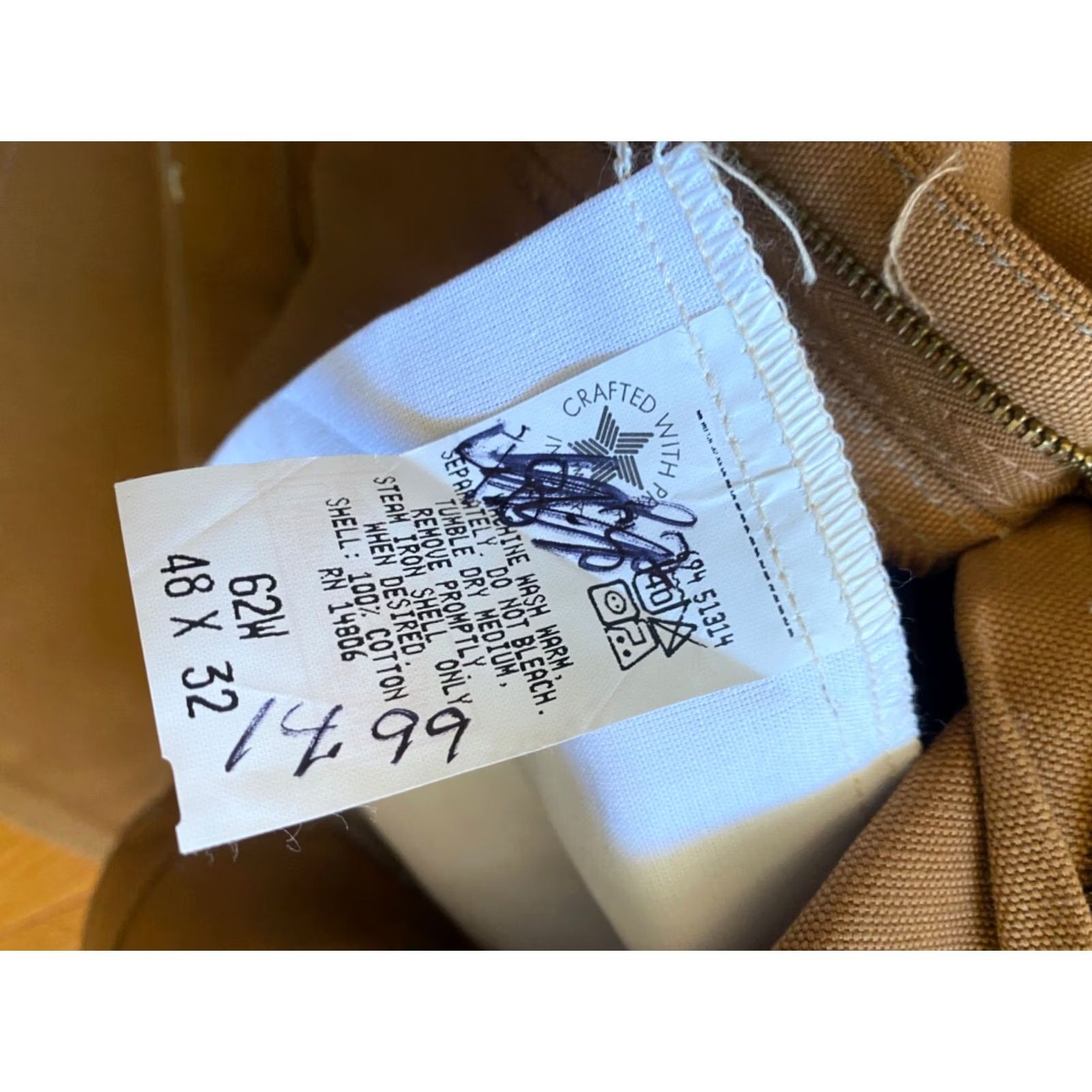 Carhartt VINTAGE Carhartt Pants Size US 32 / EU 48 - 6 Thumbnail