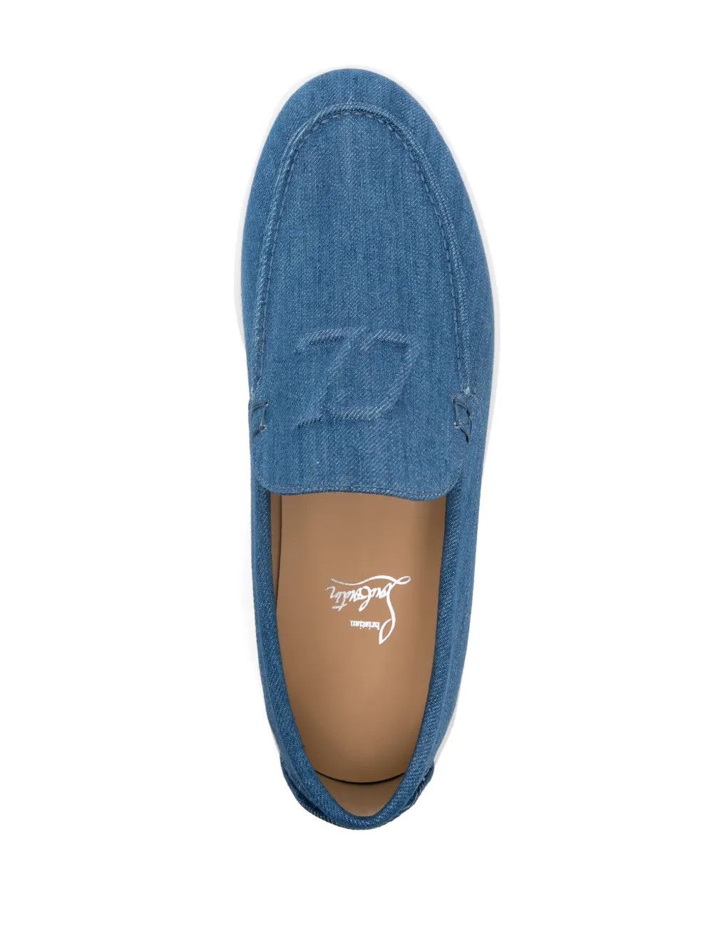 Christian Louboutin o1s1wg110226 Sneakers in Blue Size US 10 / IT 40 - 2 Thumbnail