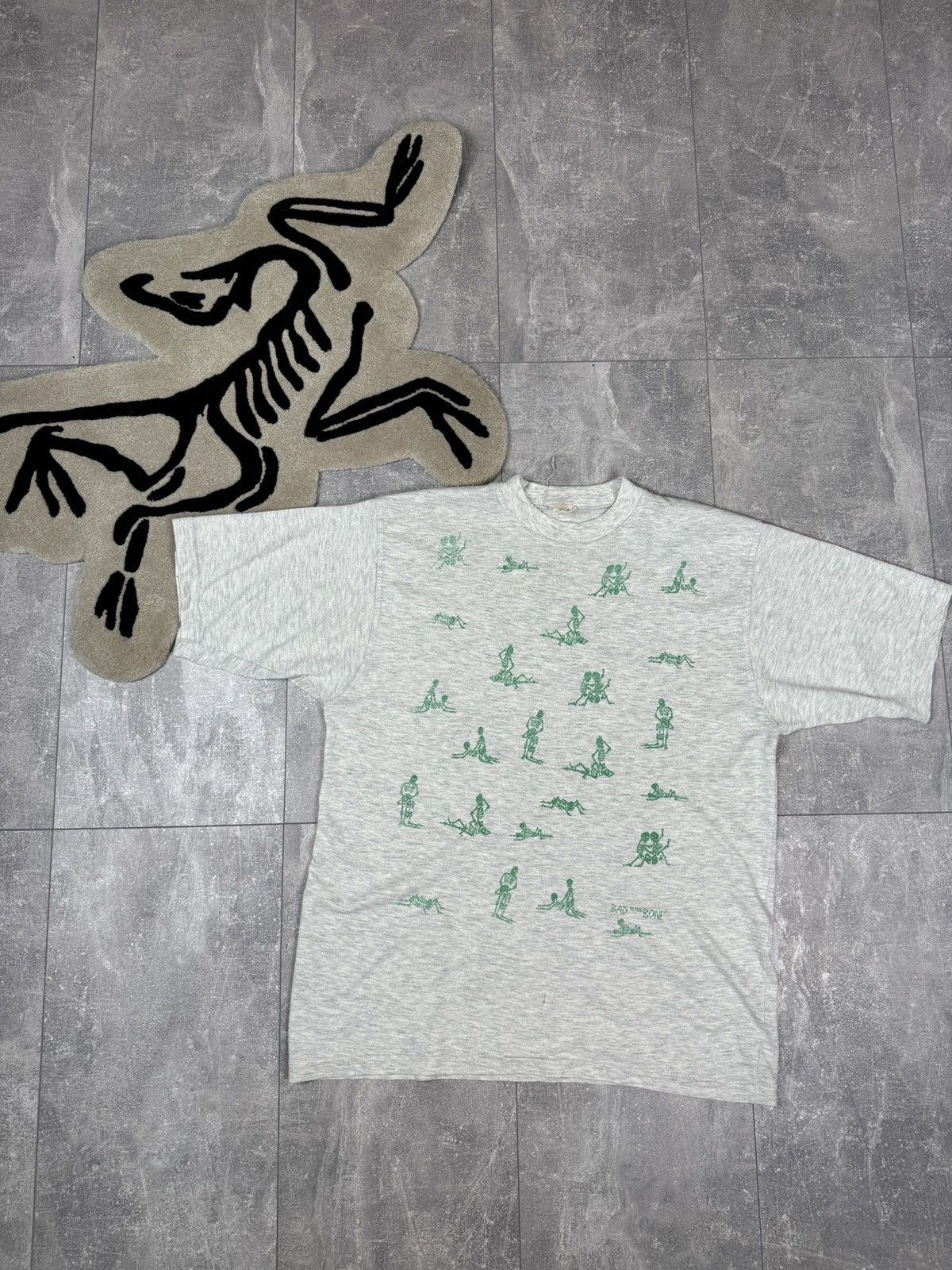 Vintage Vintage Fashion Victim 1990 Boning Skeletons Sex T-Shirt XL Size US XL / EU 56 / 4 - 1 Thumbnail