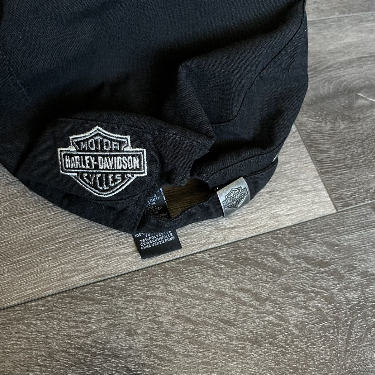 Harley Davidson Vintage 2000s Harley Davidson Cadet Army Logo Hat Painters Size ONE SIZE - 4 Thumbnail