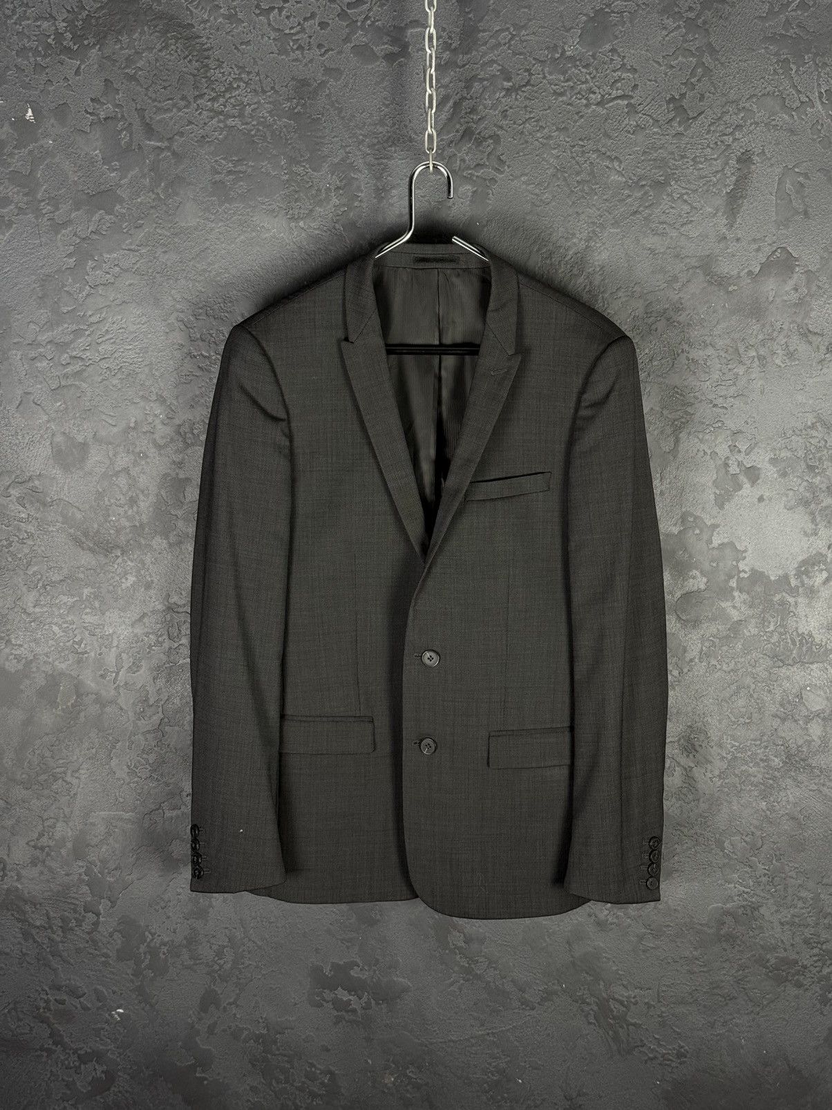 Sandro Sandro Paris Wool Blazer Size 50 Slim Fit Tailored Jacket Size 50R - 1 Thumbnail