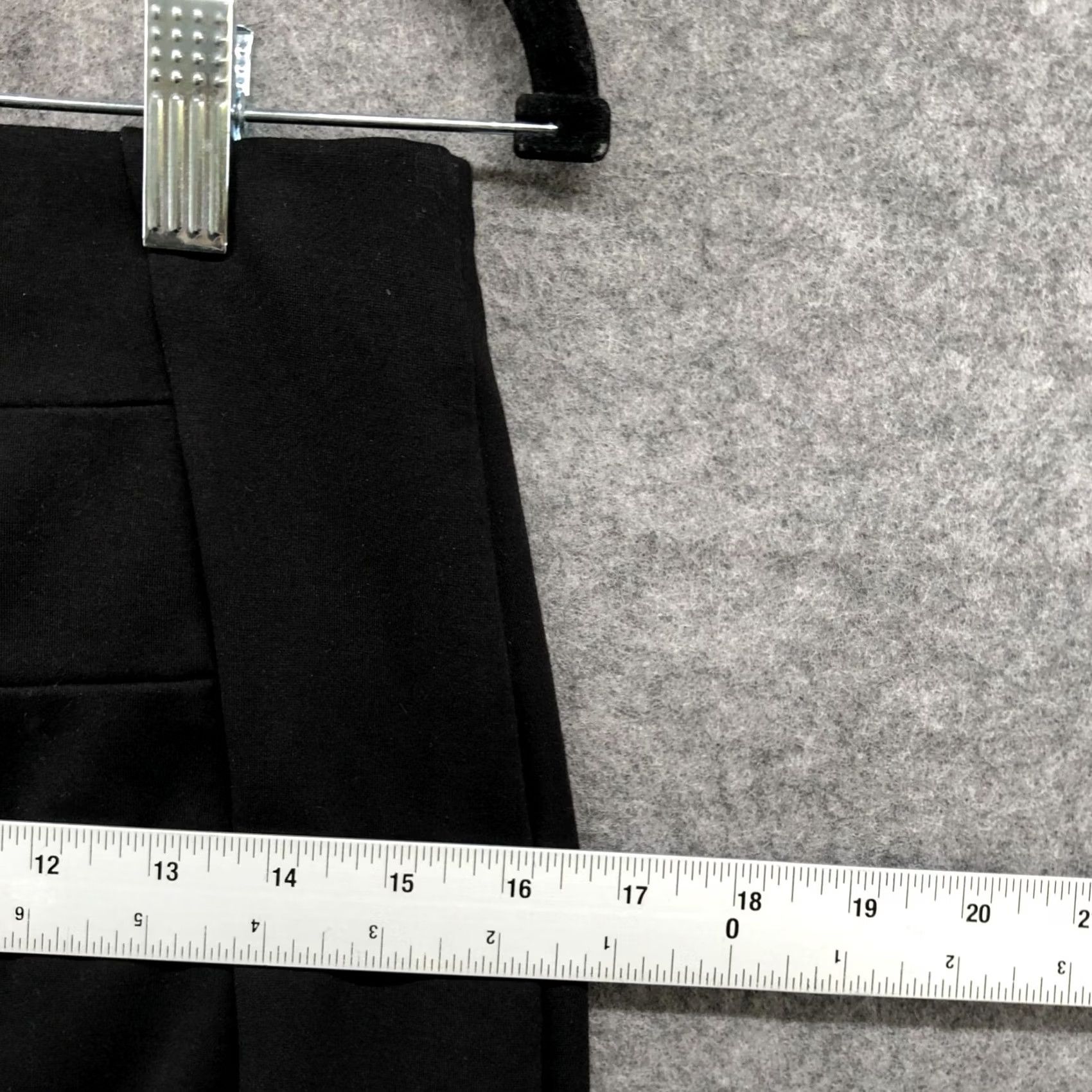 White House Black Market VINTAGE White House Black Market Pencil Skirt Womens Size 6 Black Knit Ponte Size 28" / US 6 / IT 42 - 7 Thumbnail