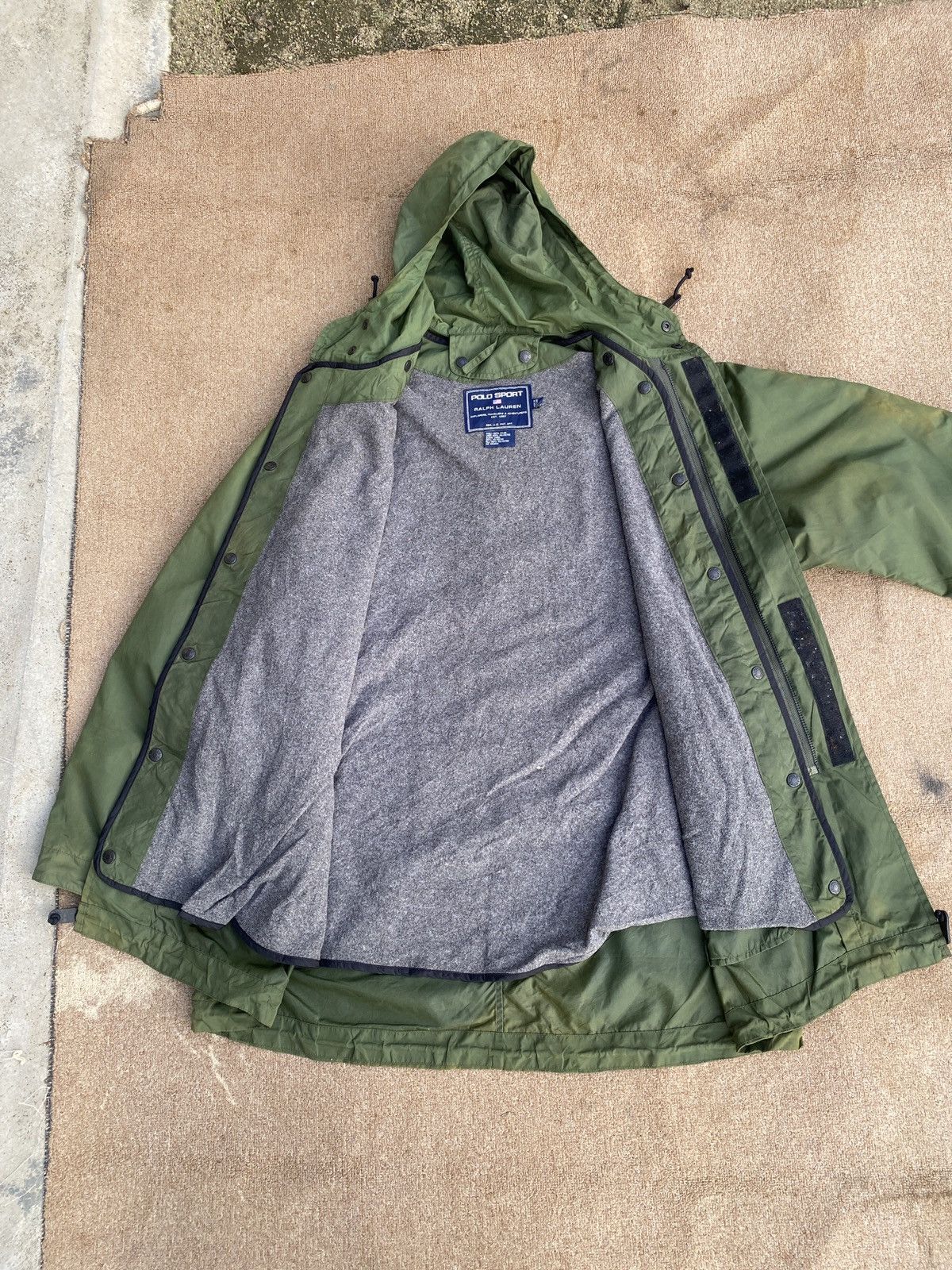 Polo Ralph Lauren × Under Armour × Vintage Vintage polo sport ralph Lauren long jacket Size US M / EU 48-50 / 2 - 15 Thumbnail