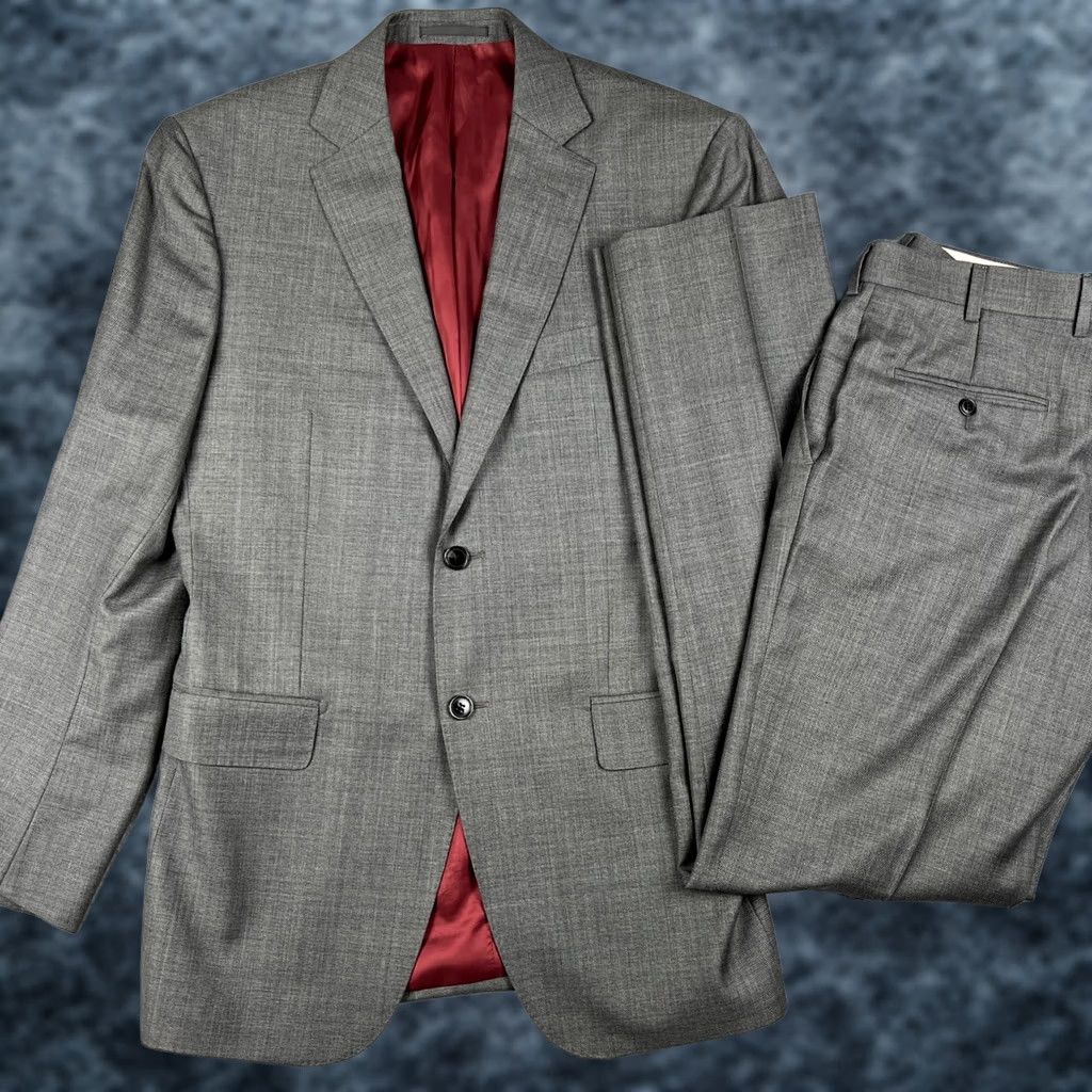 Suitsupply Suitsupply Coat Mens 40 Gray Perennial Wool Suit Blazer Pants Set 40L 32x32 Grey Size 40R - 1 Thumbnail