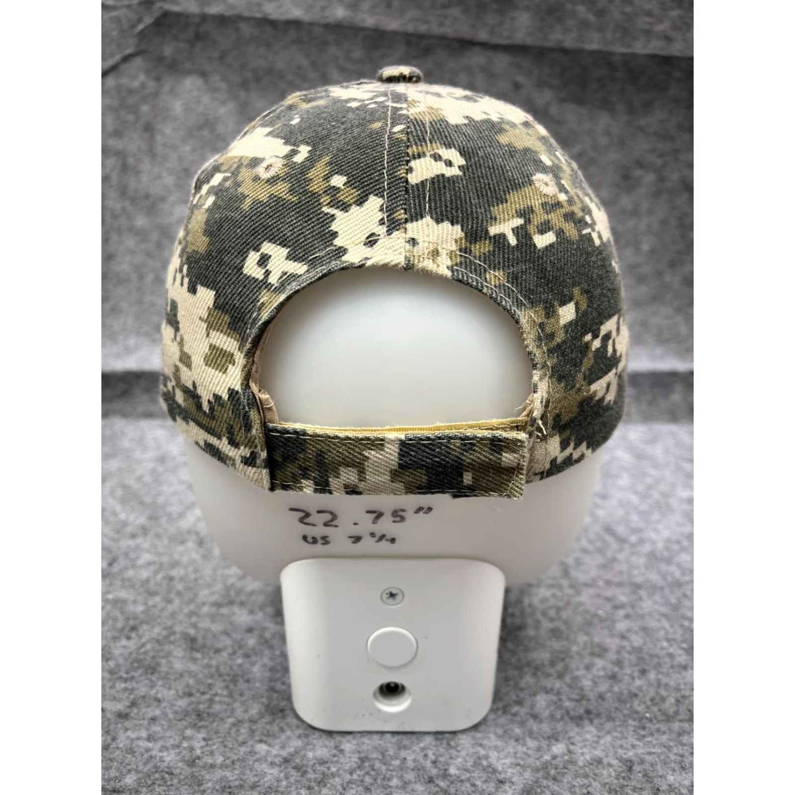Vintage Camouflage Baseball Cap Adjustable Adult One Size Green Acrylic Outdoor Sports Mens Size ONE SIZE - 6 Thumbnail