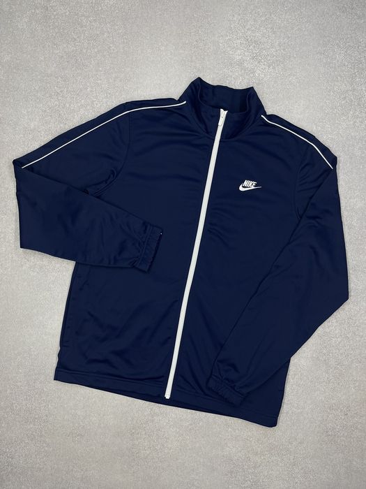 Nike Mens Nike Track Jacket Navy Small Logo Y2K ACG TN Grailed