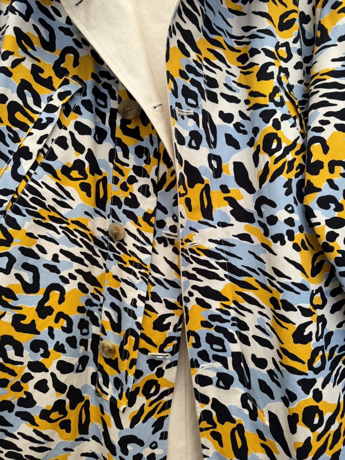 Marni MARNI reversible beige/leopard Coat FW2019 Size US M / EU 48-50 / 2 - 11 Thumbnail