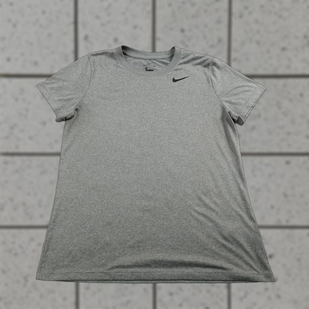 Nike Nike Shirt Mens M Gray Dri-FIT Athletic Tee Lightweight Performance Swoosh Gym Size US M / EU 48-50 / 2 - 1 Thumbnail