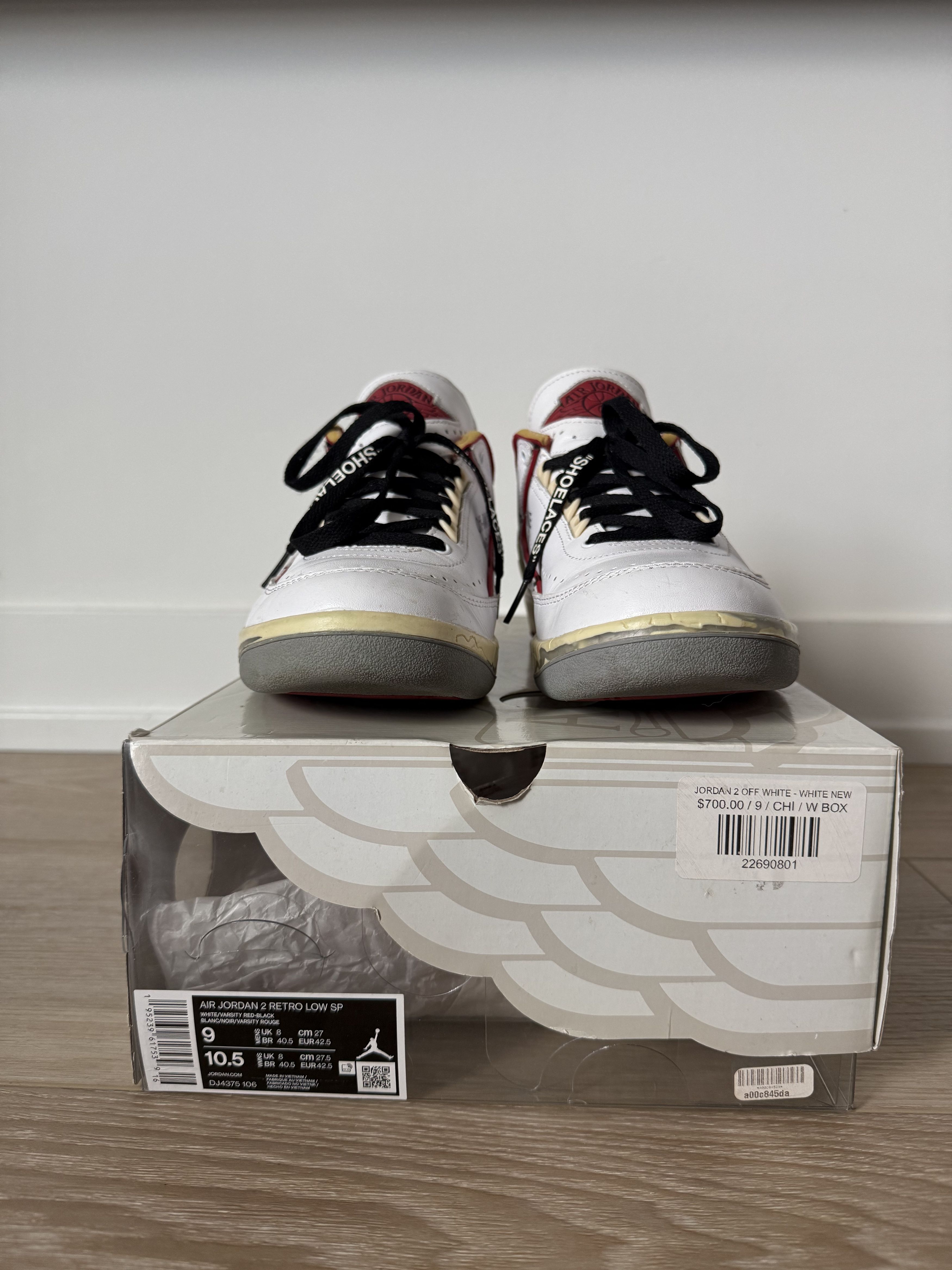 Jordan Brand × Off-White Off White x Air Jordan 2 Size US 9 / EU 42 - 1 Thumbnail