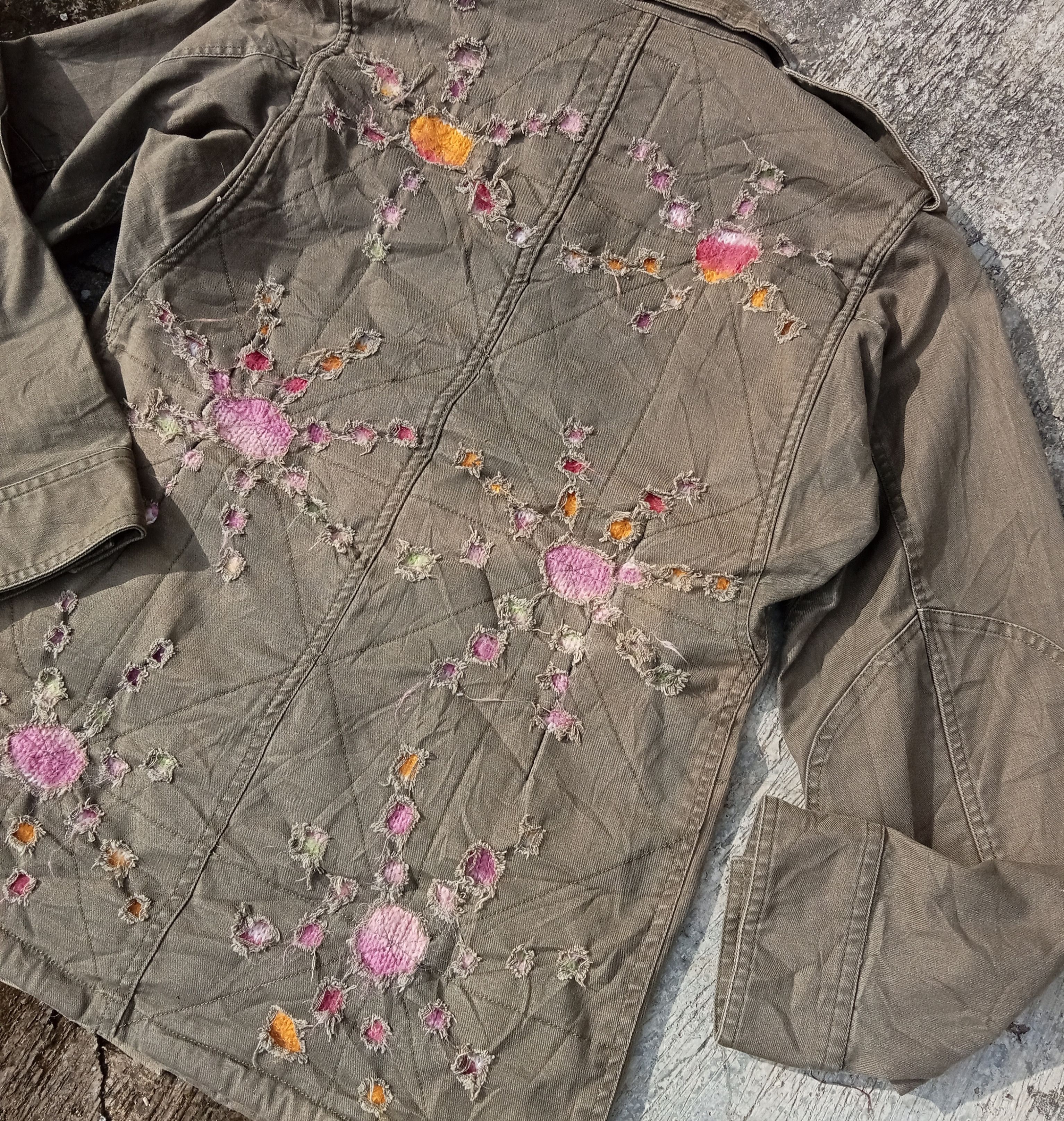 Japanese Brand Dragon Thunder distressed Parka Punk Jacket Size US M / EU 48-50 / 2 - 5 Thumbnail