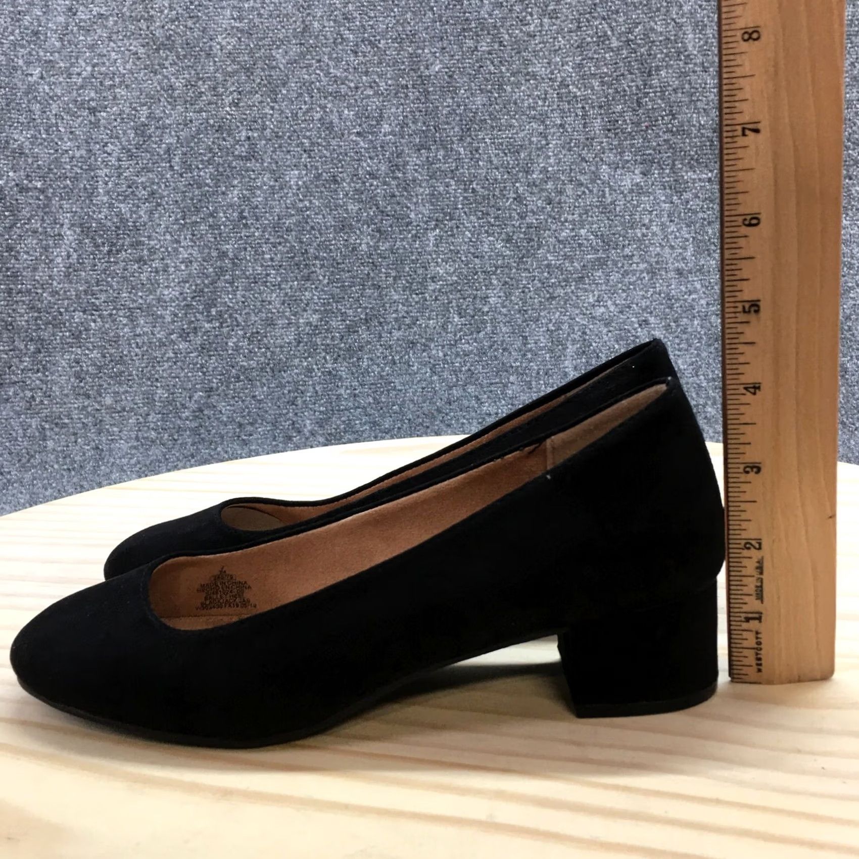 Old Navy Old Navy Shoes Womens Ballet Heel Black Low Top Round Toe Block Casual Slip On XS? Size M / US 6-8 / IT 42-44 - 6 Thumbnail