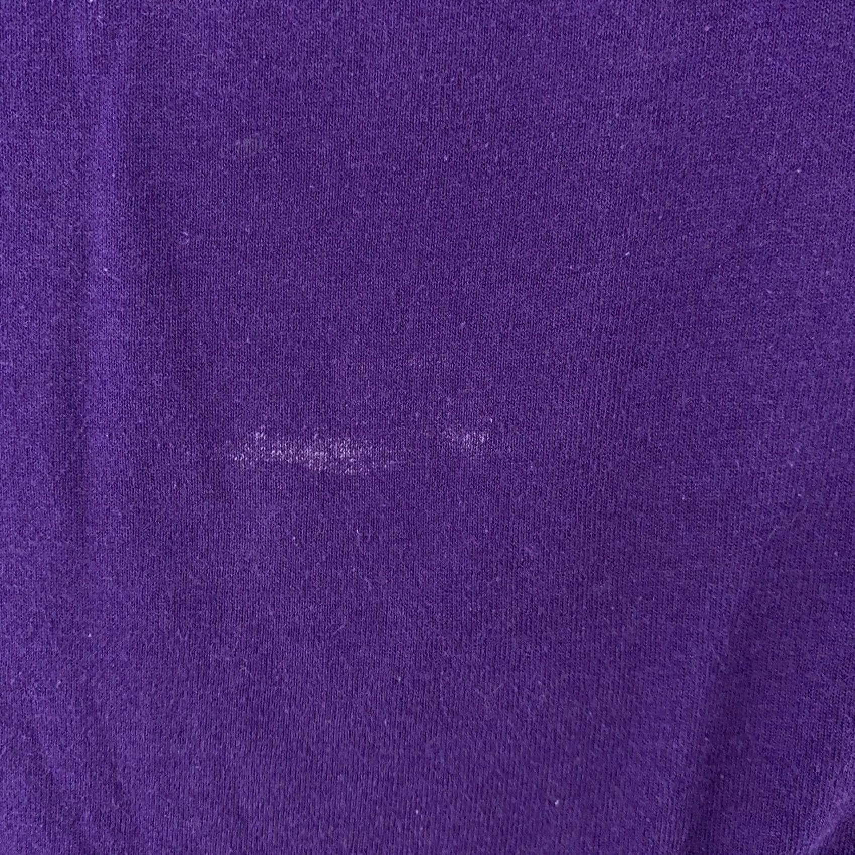 Vintage VINTAGE Screen Stars Best Shirt M Purple USA Poly Cotton Tee 90s Mens Crew Neck Short Sleeve Tagless Solid Size US M / EU 48-50 / 2 - 2 Thumbnail