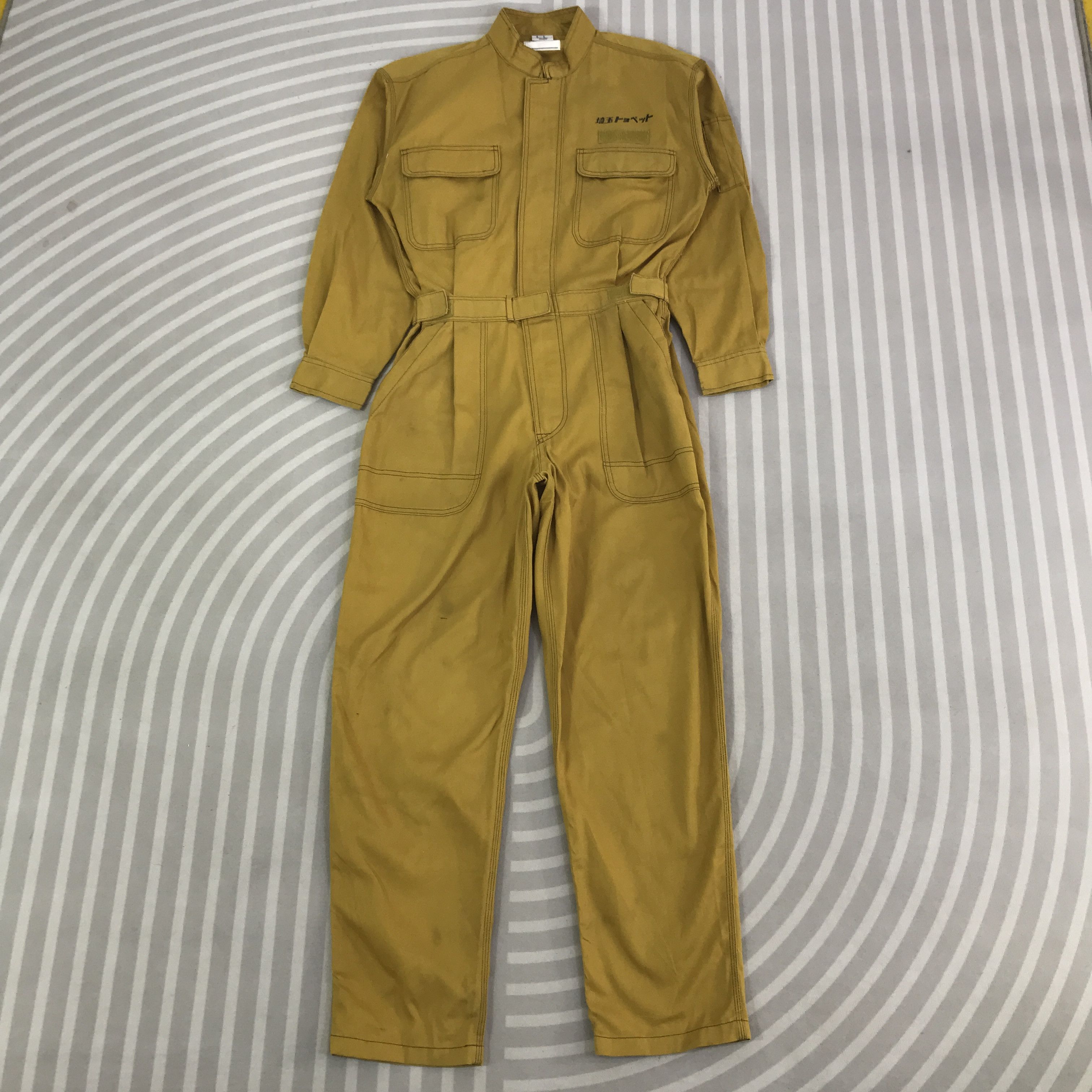 Japanese Brand Vintage Toyota Techno work Coverall Jacket K109B7 Size US L / EU 52-54 / 3 - 4 Thumbnail