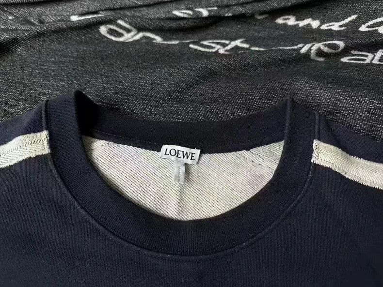 Loewe LOEWE Embroidered logo hoodie Size L / US 10 / IT 46 - 2 Thumbnail