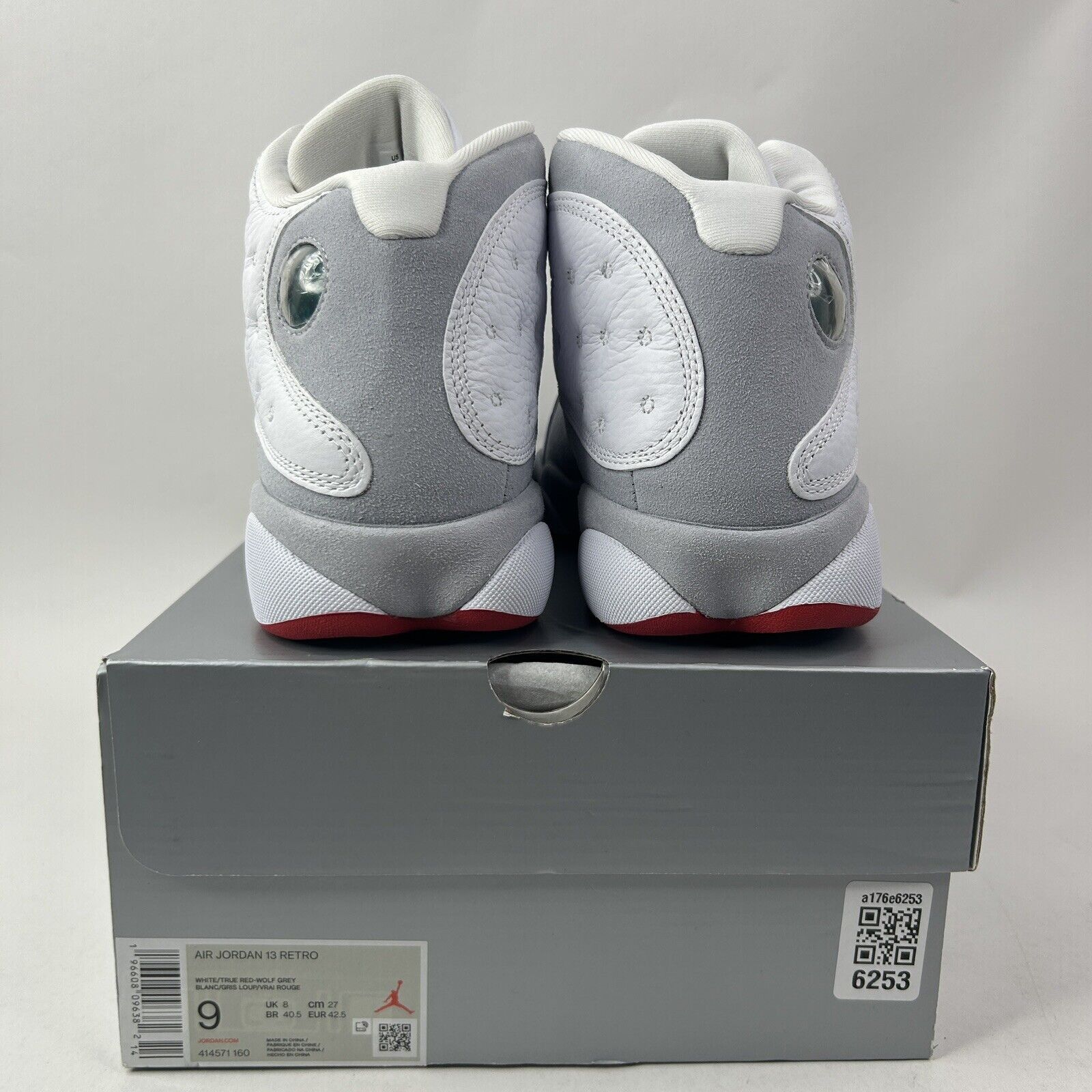 Jordan Brand Nike Air Jordan 13 Retro "Wolf Grey" 2024 Size US 9 / EU 42 - 4 Thumbnail