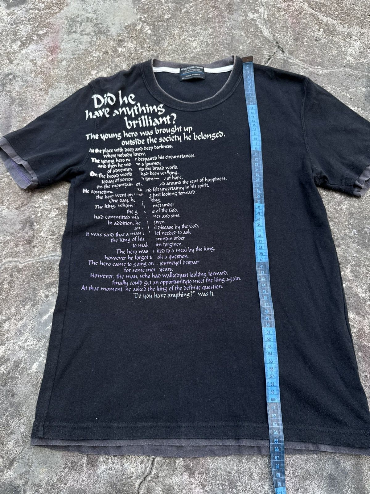 14th Addiction Nicole Club For Men NCFM Poem Crosses T shirt Size US M / EU 48-50 / 2 - 5 Thumbnail
