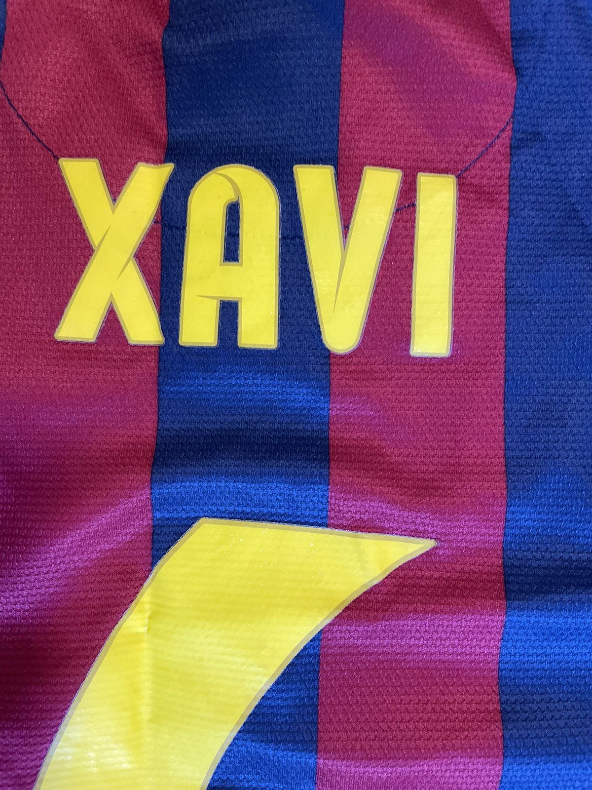 Nike × Vintage XAVI BARCELONA 2013 2014 HOME FOOTBALL SHIRT JERSEY NIKE Size US L / EU 52-54 / 3 - 5 Thumbnail