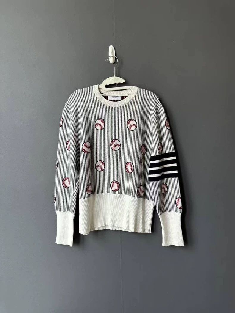 Thom Browne Thom Browne woollen sweater Size US L / EU 52-54 / 3 - 1 Thumbnail