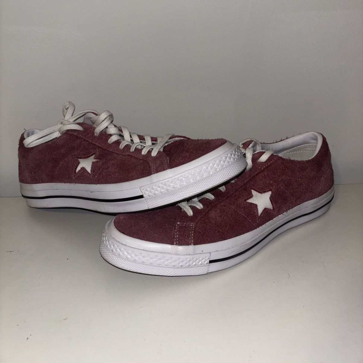 Converse Converse One Star Suede Ox 'Deep Bourdeaux' 158370C Size US 11 / EU 44 - 2 Thumbnail