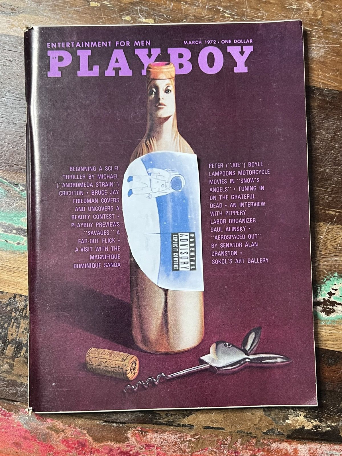 Vintage Playboy Magazine - March 1972 Issue - Entertainment For Men Size ONE SIZE - 1 Thumbnail