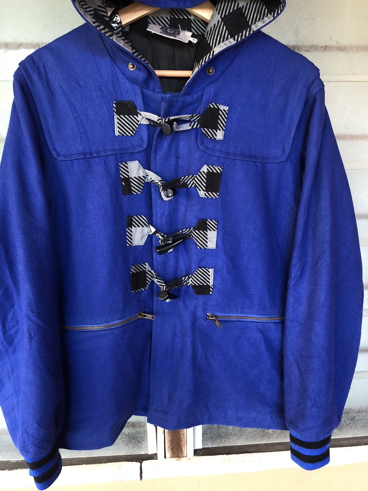 Beams Japan Vintage Plotgate Hoodie Jacket Size US M / EU 48-50 / 2 - 3 Thumbnail