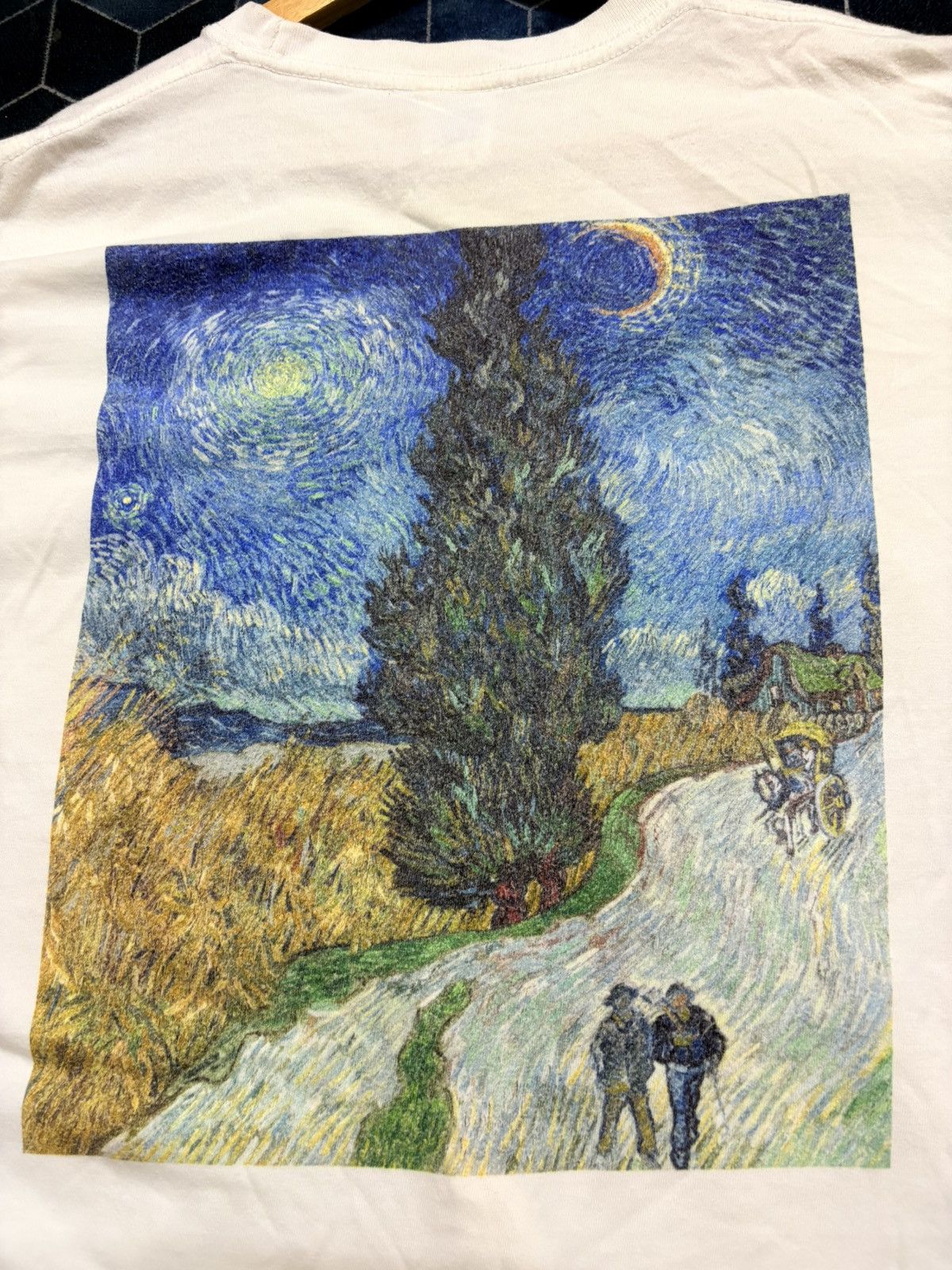 Vintage 🔥HOT🔥 VINTAGE COLLECTING VAN GOGH PAINTING DREAM TEE Size US L / EU 52-54 / 3 - 6 Thumbnail