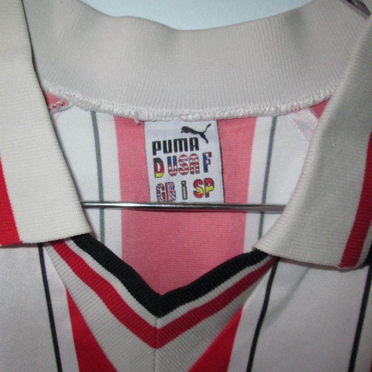 Puma Club Deportivo Logrones 1995 1996 1997 Home Shirt Jersey Size US M / EU 48-50 / 2 - 3 Thumbnail