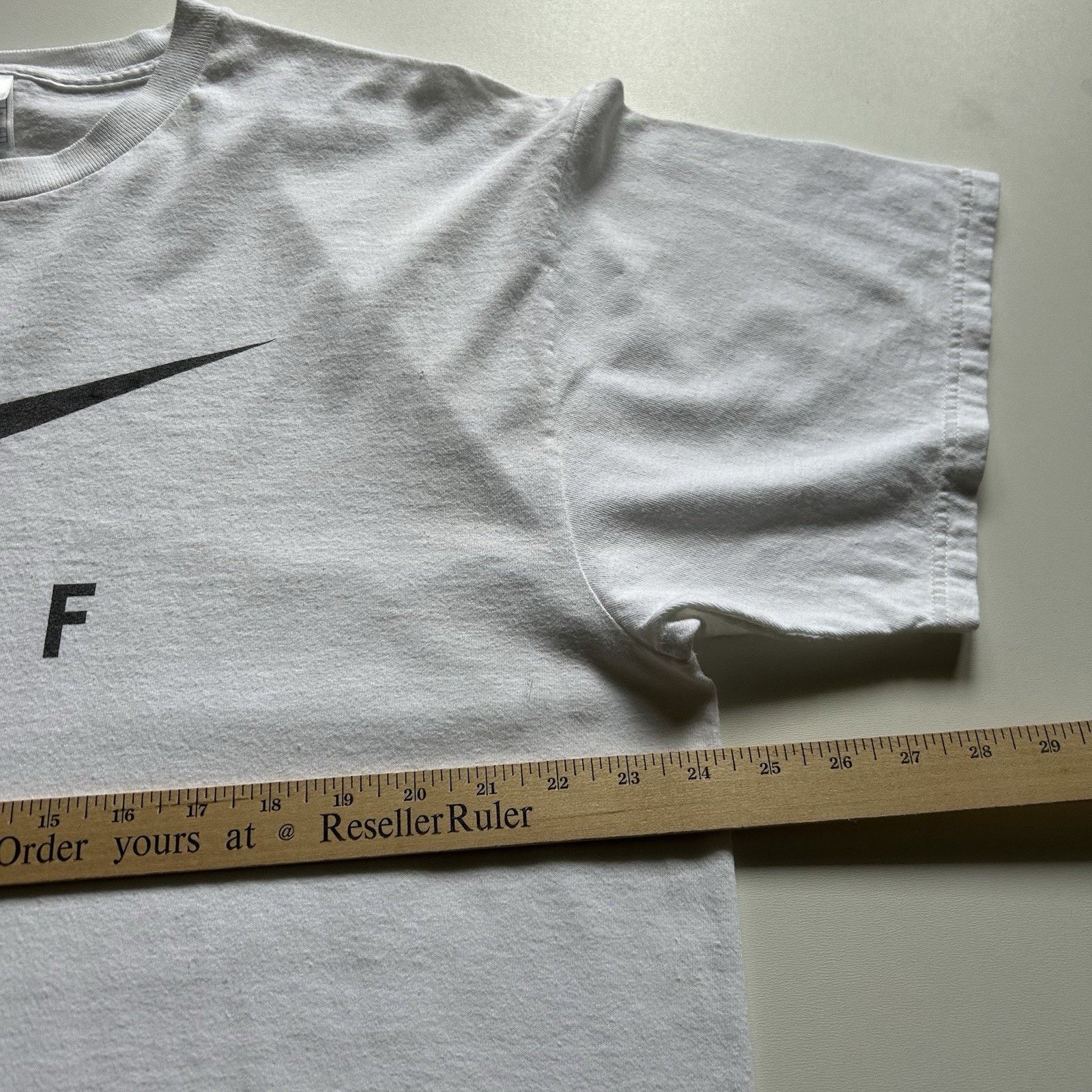 Nike Vintage Nike Golf T-Shirt Large 90s Swoosh White Distressed Size US L / EU 52-54 / 3 - 5 Thumbnail