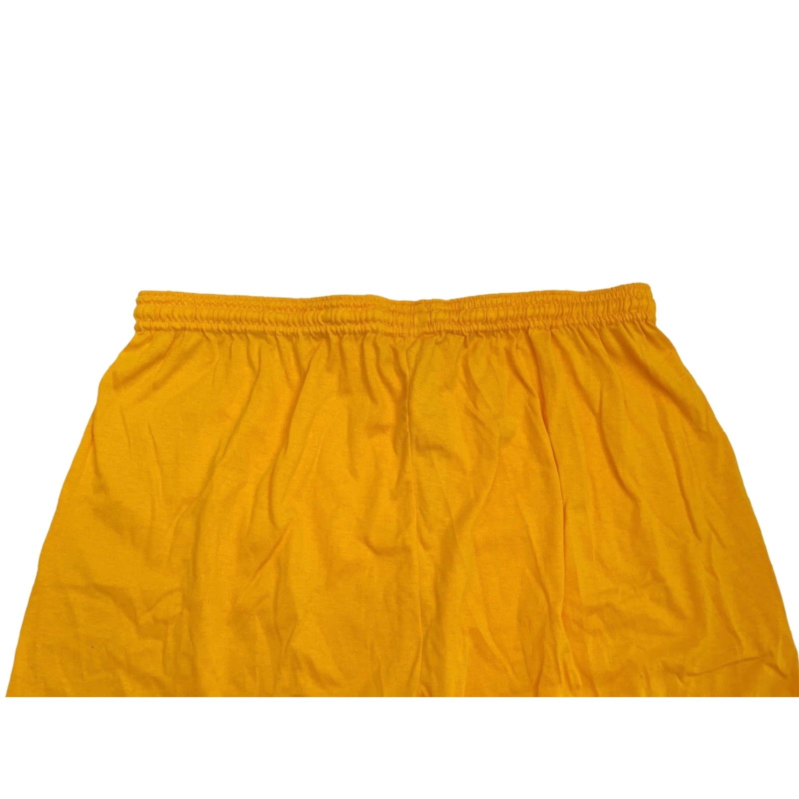 Russell Athletic VINTAGE Russell Athletic Shorts Mens 2XL Yellow 90s NOS NWOT Deadstock Athletic Base Layer Drawstring White Waist 20” 17” Rise 8” Inseam USA Mens Size US 39 - 5 Thumbnail