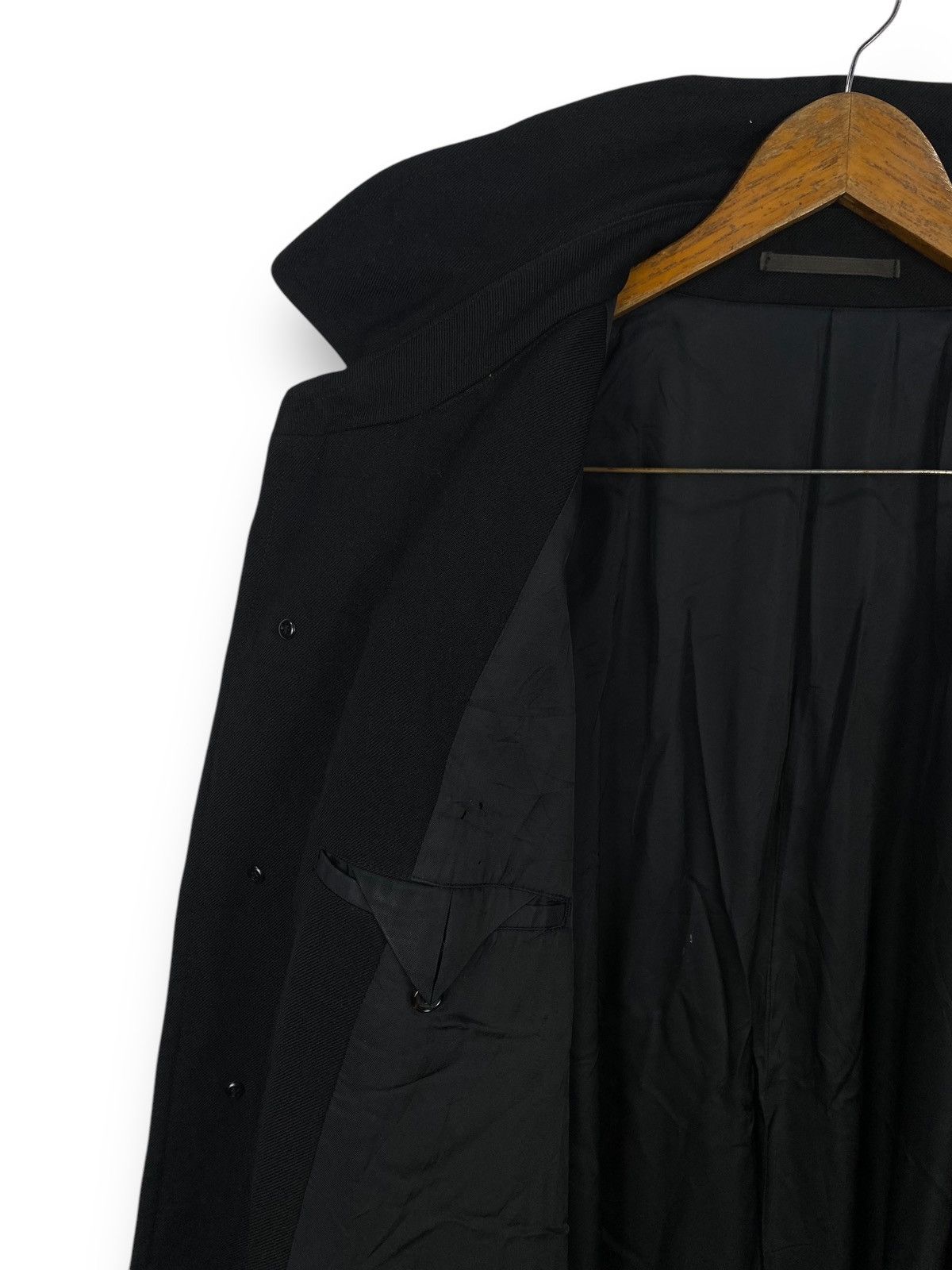 Comme des Garcons Vintage 90s CDG Homme Trench Coat Double Breast - HC08002M Size US M / EU 48-50 / 2 - 5 Thumbnail
