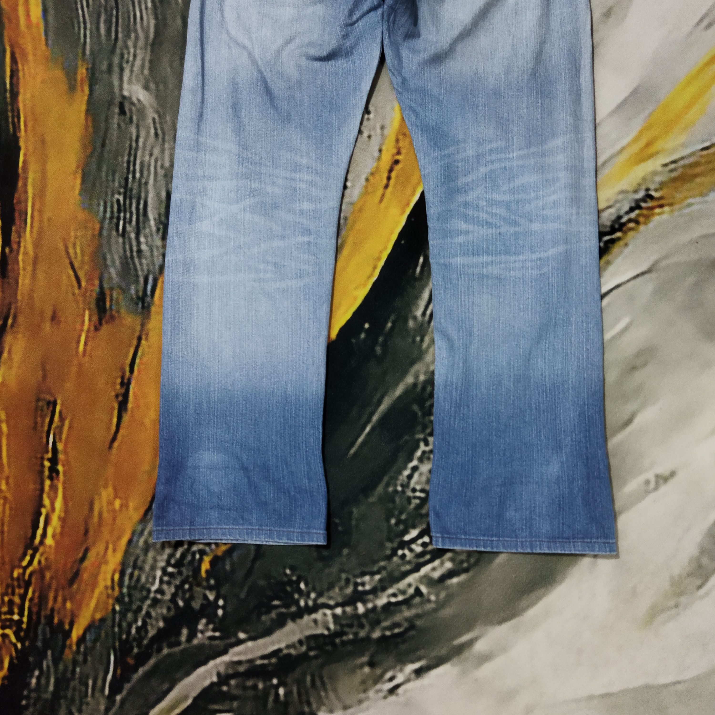 Japanese Brand G/DENIM DISTRESSED FADED BLUE JEANS PANTS Size US 34 / EU 50 - 9 Thumbnail