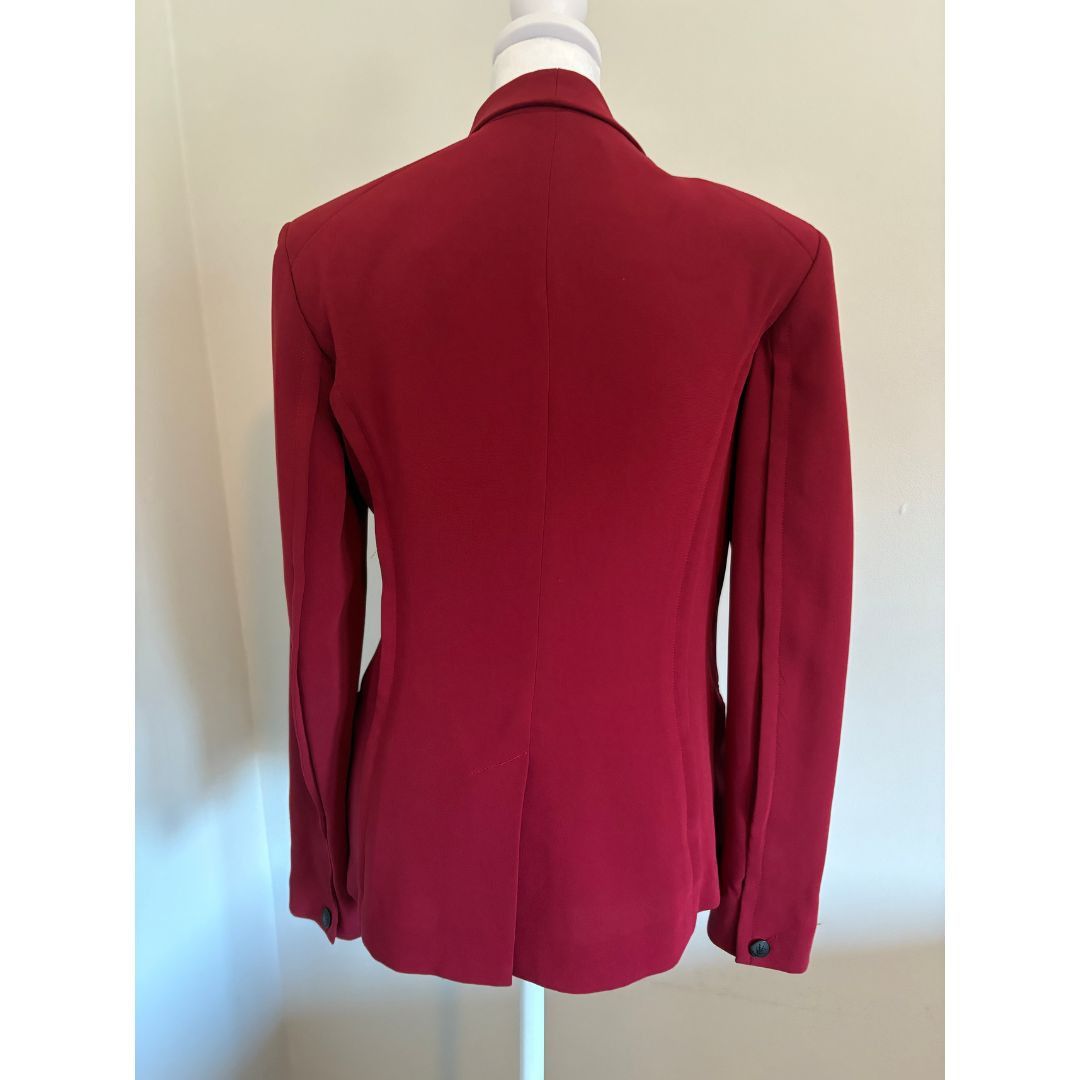 Rag & Bone Rag & Bone Burgundy Shawl Collar Blazer – Size S Size S / US 4 / IT 40 - 2 Thumbnail