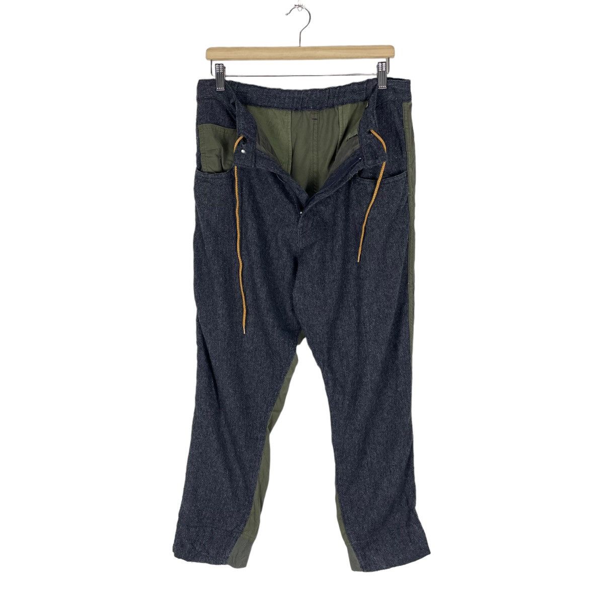 Issey Miyake ☀️FRAPBOIS ISSEY MIYAKE SAMPLE WOOL DESIGN PANTS Size US 32 / EU 48 - 1 Thumbnail