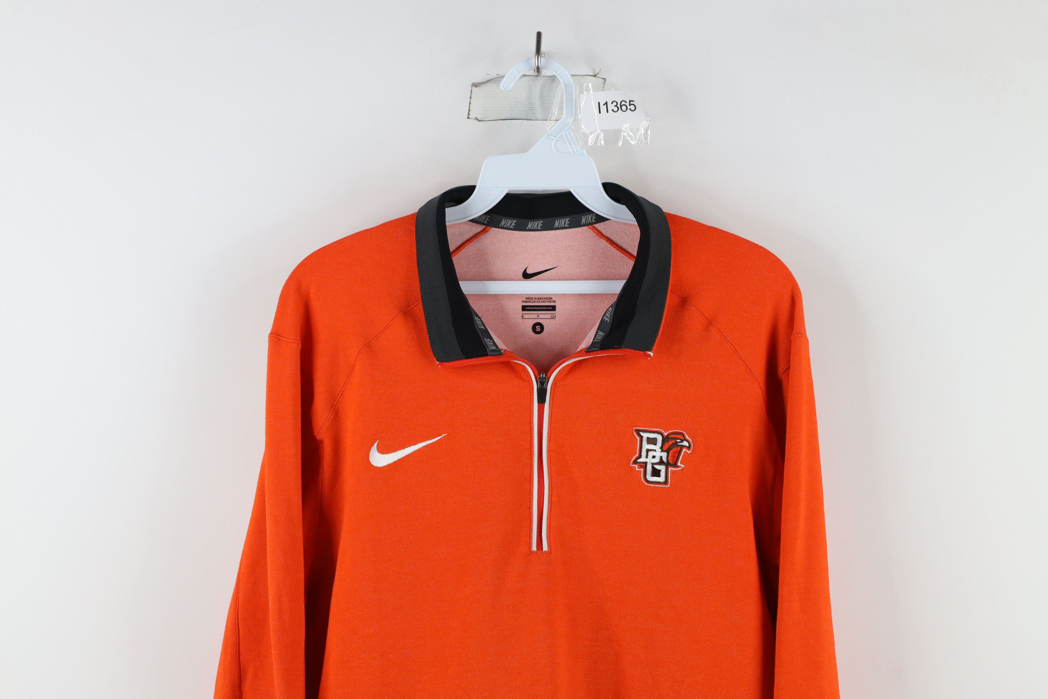 Nike × Vintage Nike Bowling Green State University Football Half Zip Top Size US S / EU 44-46 / 1 - 2 Thumbnail