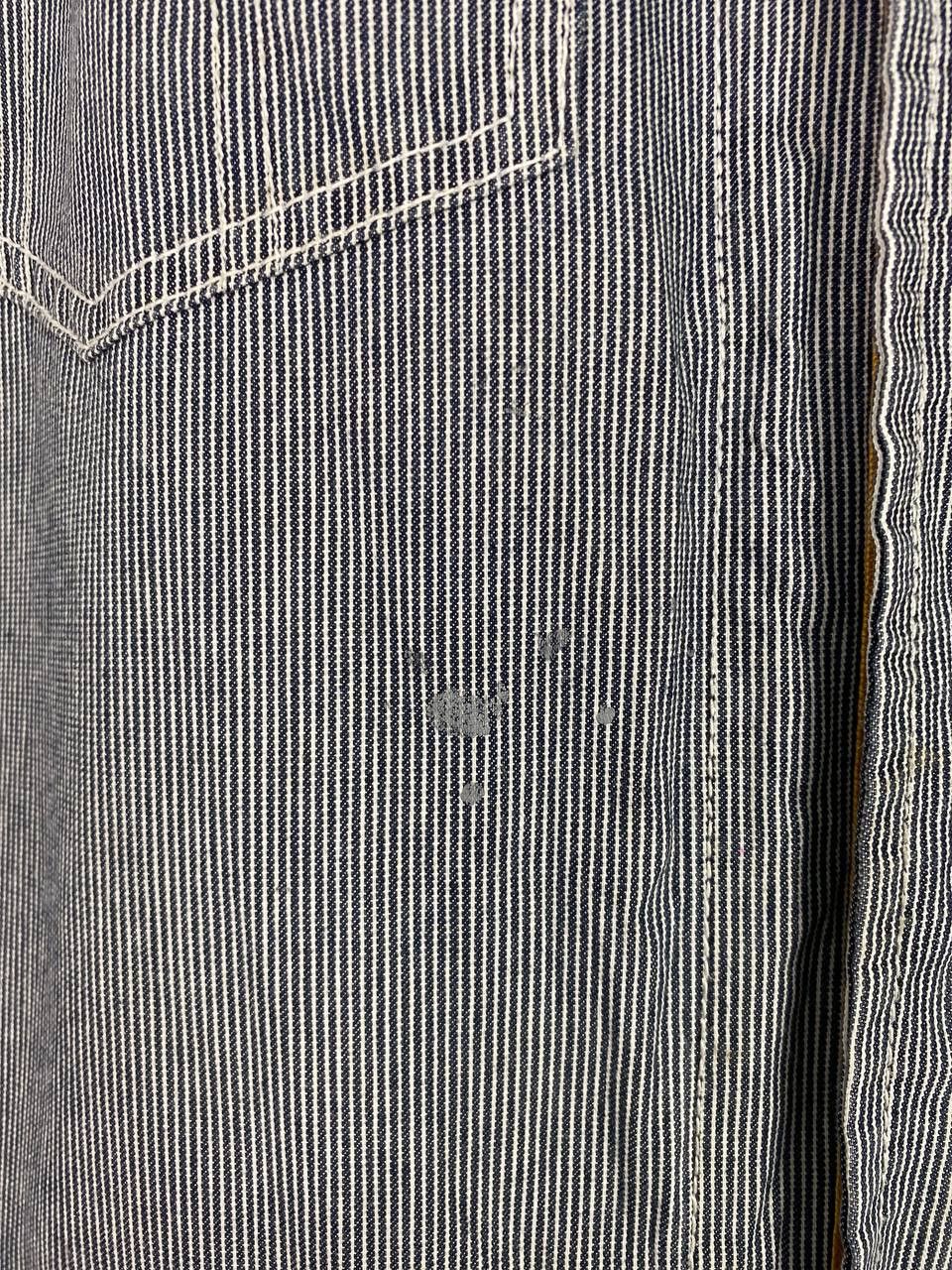 Japanese Brand fieldcore japanese brands hickory striped overalls Size US 40 / EU 56 - 4 Thumbnail