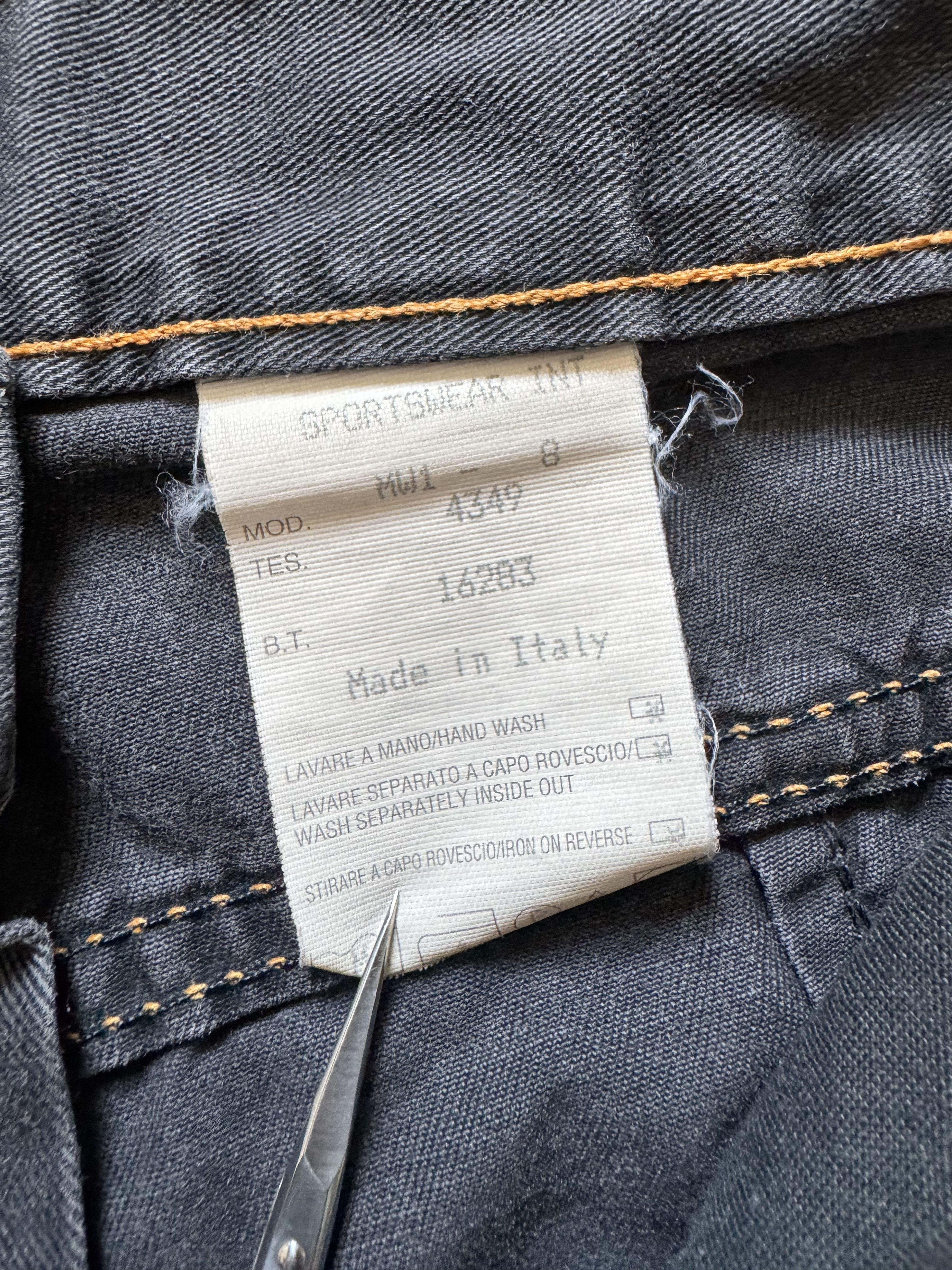 Moschino Vintage 90s MOSCHINO Jeans Gray Denim Size US 28 / EU 44 - 8 Thumbnail
