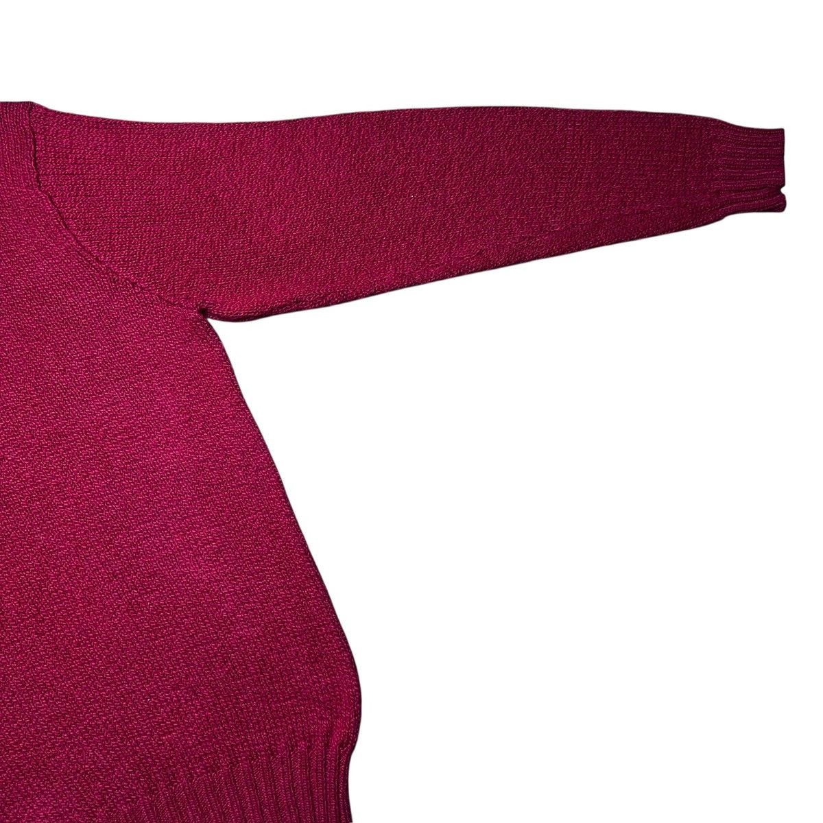 Polo Ralph Lauren Vintage Polo Ralph Lauren Red Cotton Knit Pullover Sweater Size US L / EU 52-54 / 3 - 5 Thumbnail