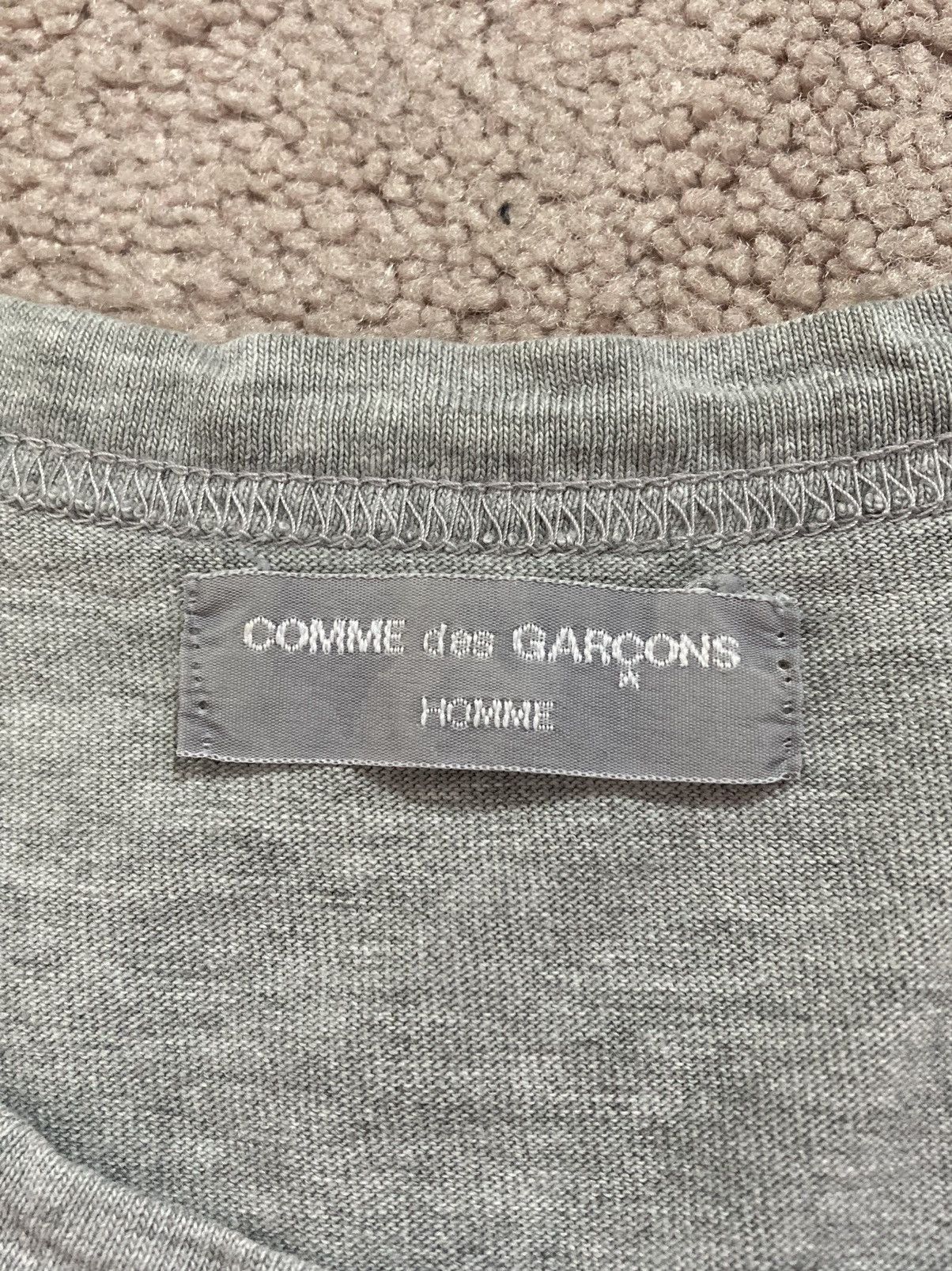 Comme des Garcons 2001 Flower Logo Tee (Grey) Size US M / EU 48-50 / 2 - 15 Thumbnail