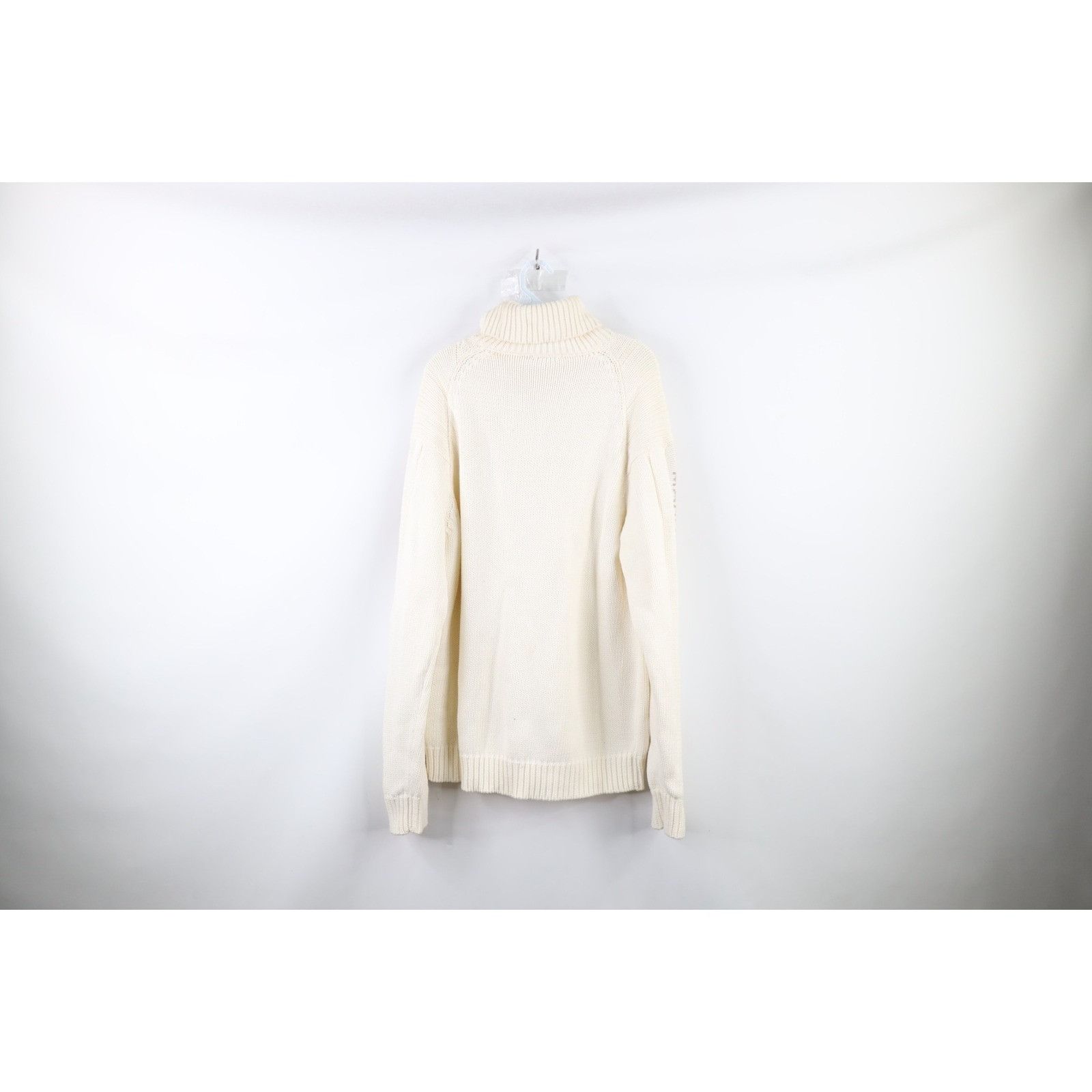 Marithe + Francois Girbaud NOS Vintage 90s Marithe Francois Girbaud Turtleneck Sweater Size US L / EU 52-54 / 3 - 9 Thumbnail